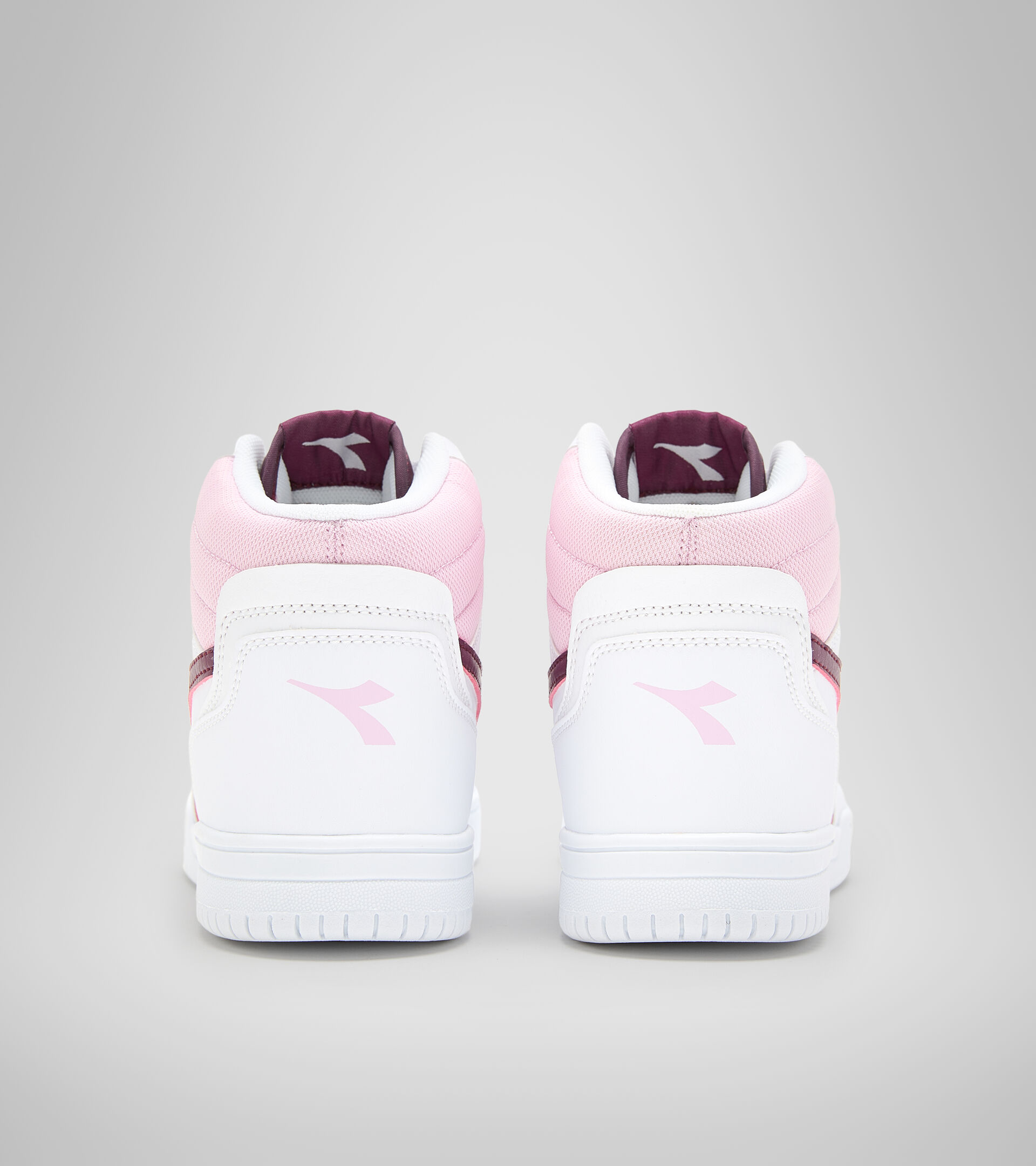Zapatilla deportiva - Niños 8-16 años RAPTOR MID GS BLANCO/VINO D UVA - Diadora