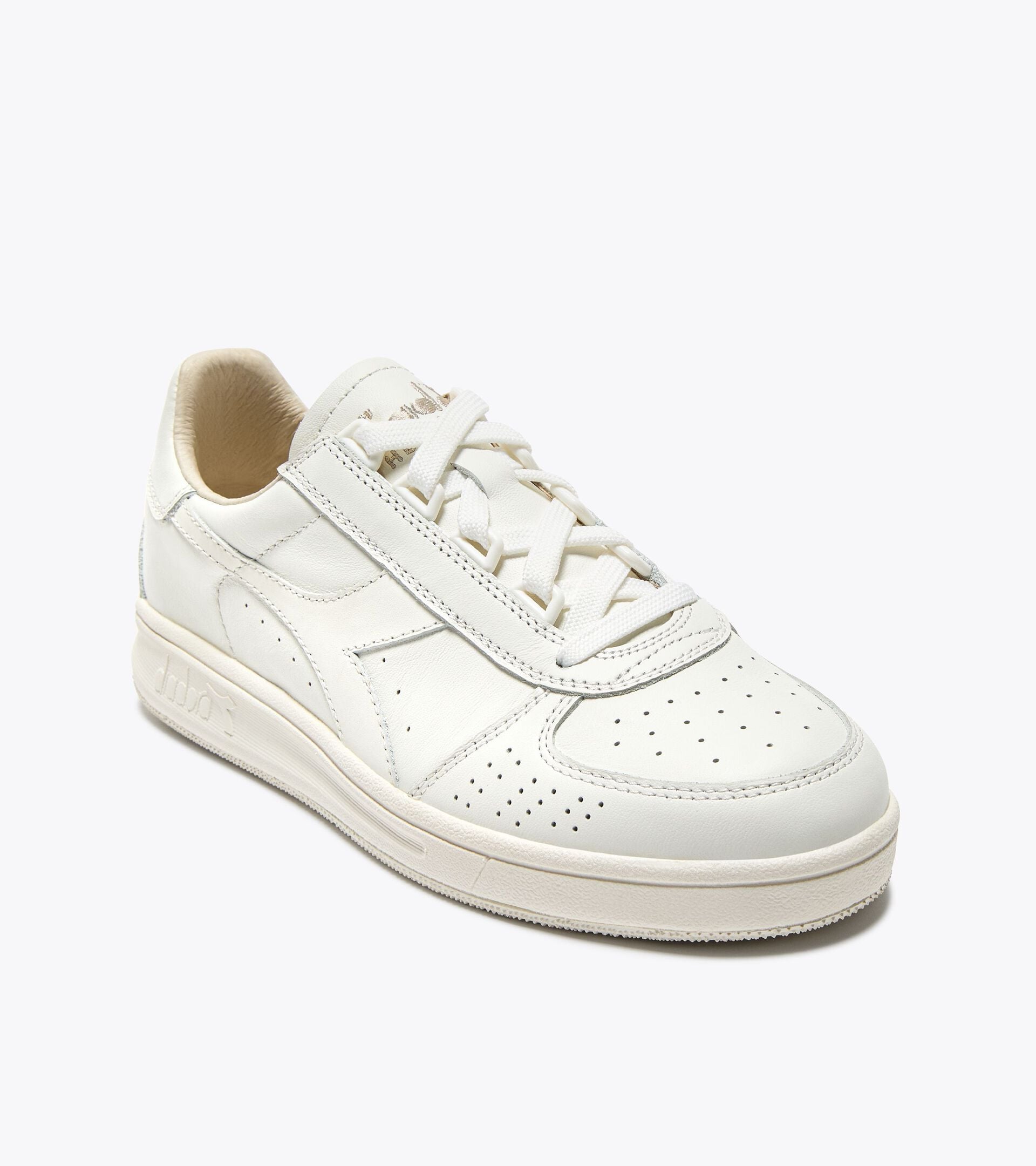 Made in Italy Heritage shoe - All-Gender B.ELITE '84 ITALIA WHITE /WHITE - Diadora