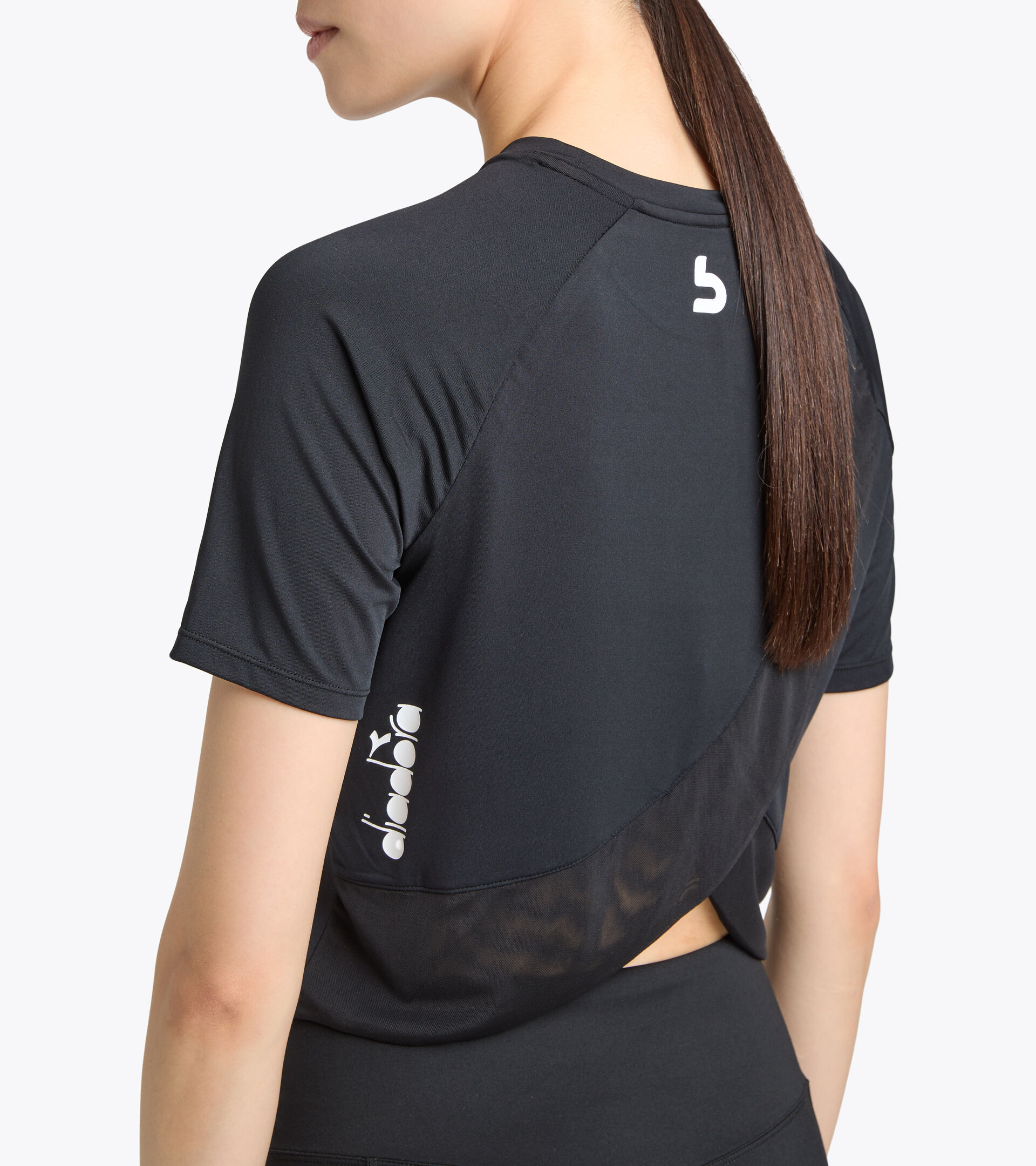 Training crop top - Women L. CROP TOP BUDDYFIT BLACK - Diadora