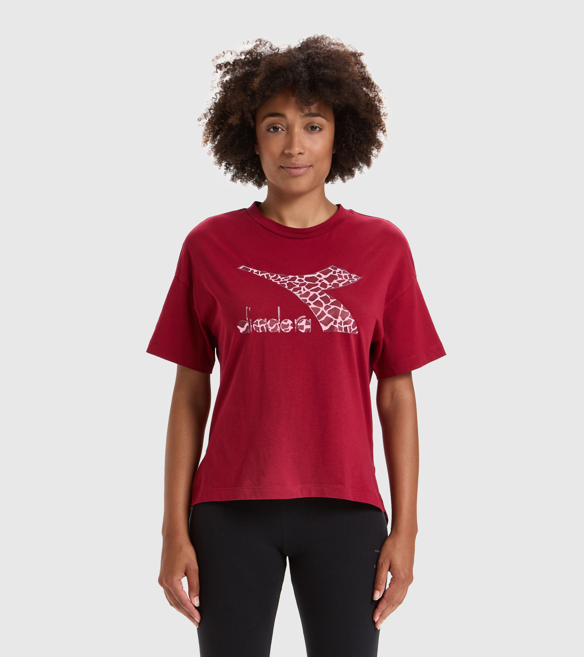 T-shirt - Women L.T-SHIRT SS LUSH RHUBARB - Diadora