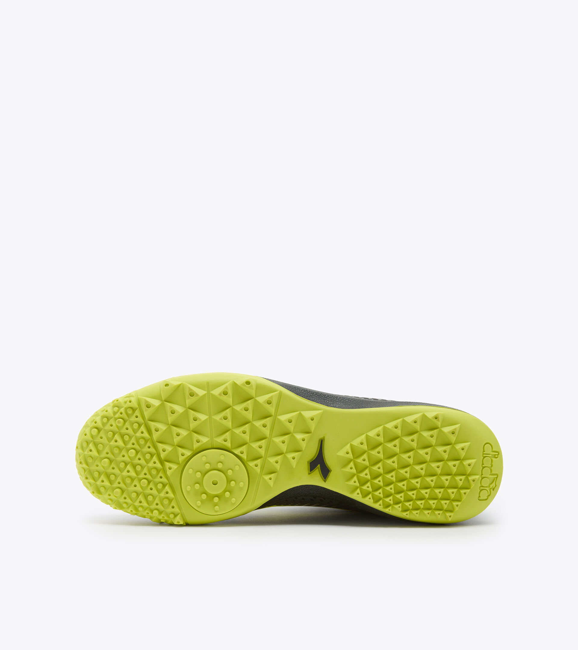 Futsal boot - Specific outsole for synthetic/hard grounds PICHICHI 5 TFR BLACK/FLUO YELLOW DIADORA - Diadora