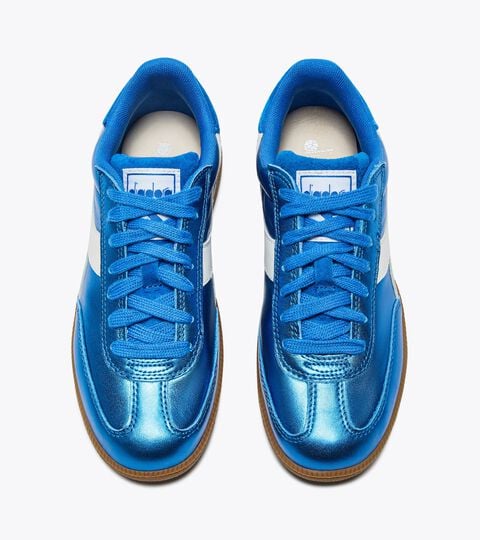 Leather sneakers - All-Gender TRAINER METALLIC MICRO BLUE - Diadora