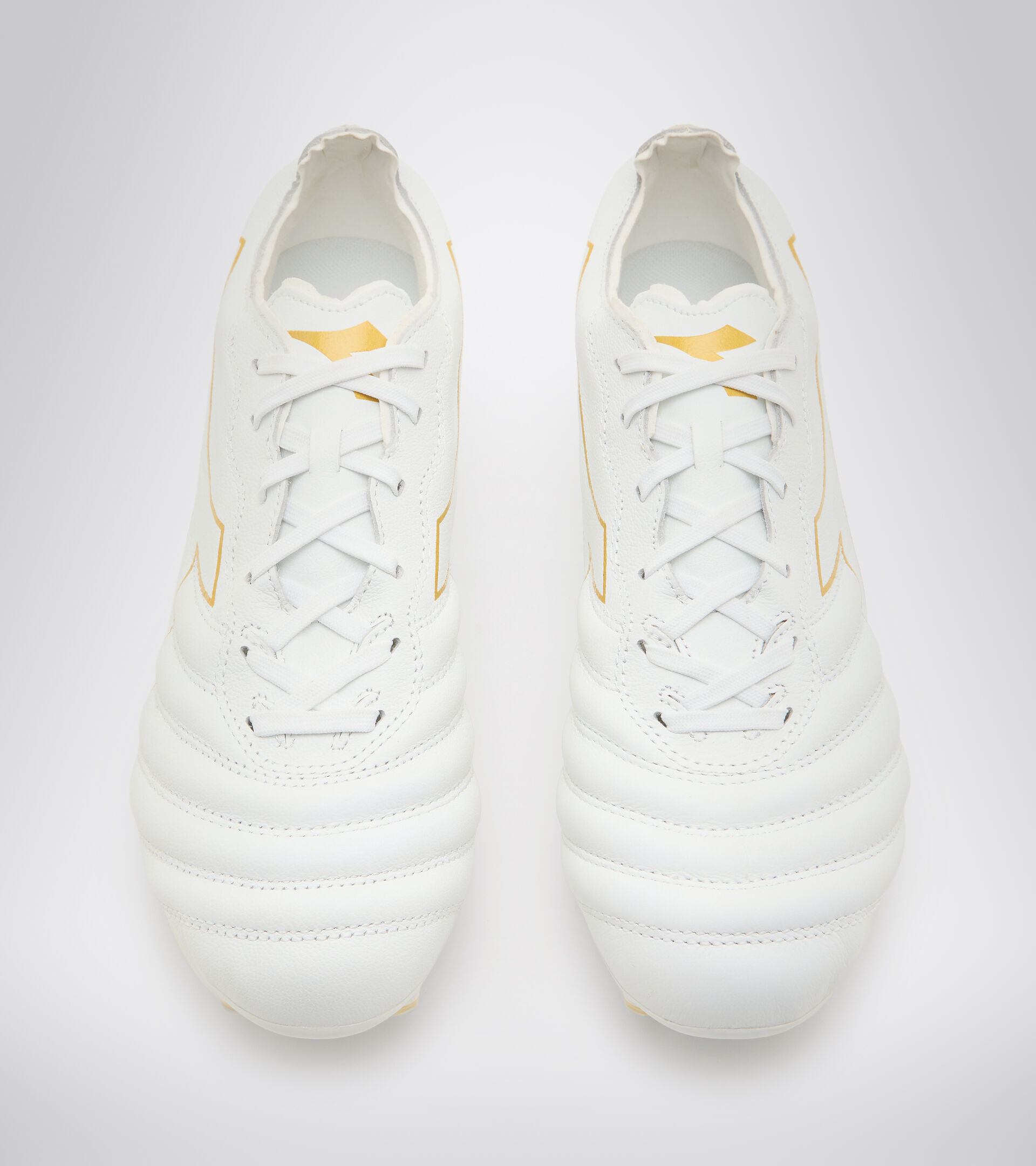 Scarpa da calcio per terreni compatti BRASIL ELITE LT LP12 BIANCO/ORO - Diadora