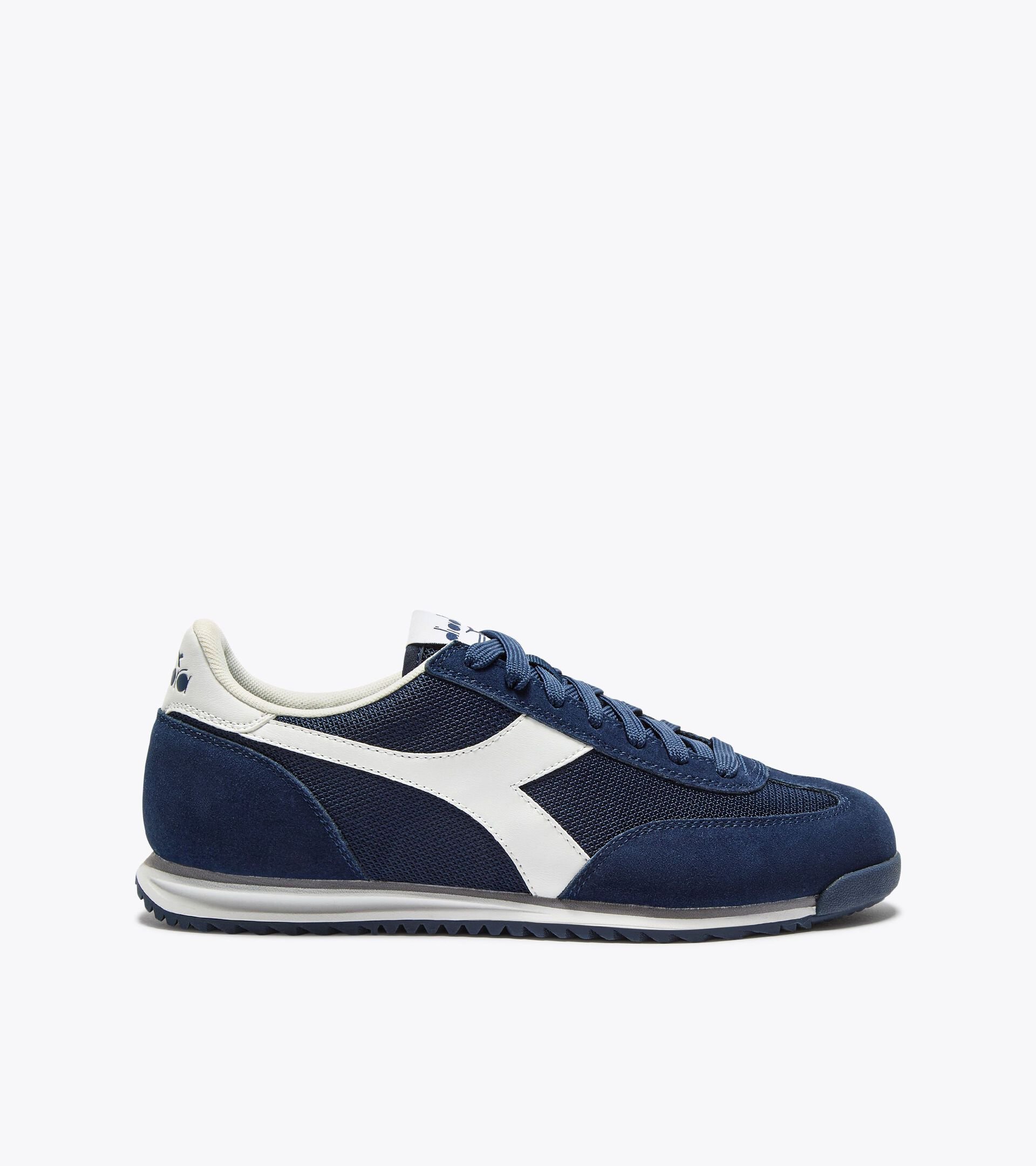 Low-profile suede sneaker - All-gender CROSS PAGEANT BLUE - Diadora