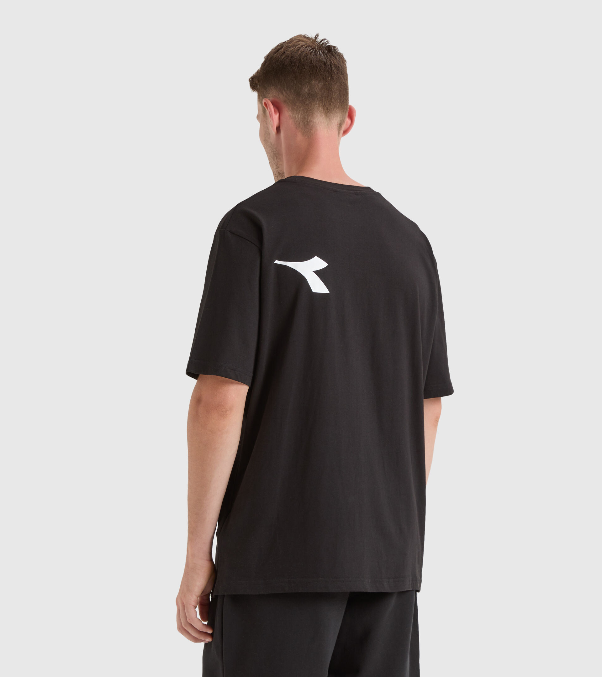 Cotton T-shirt - Unisex T-SHIRT SS MANIFESTO BLACK - Diadora