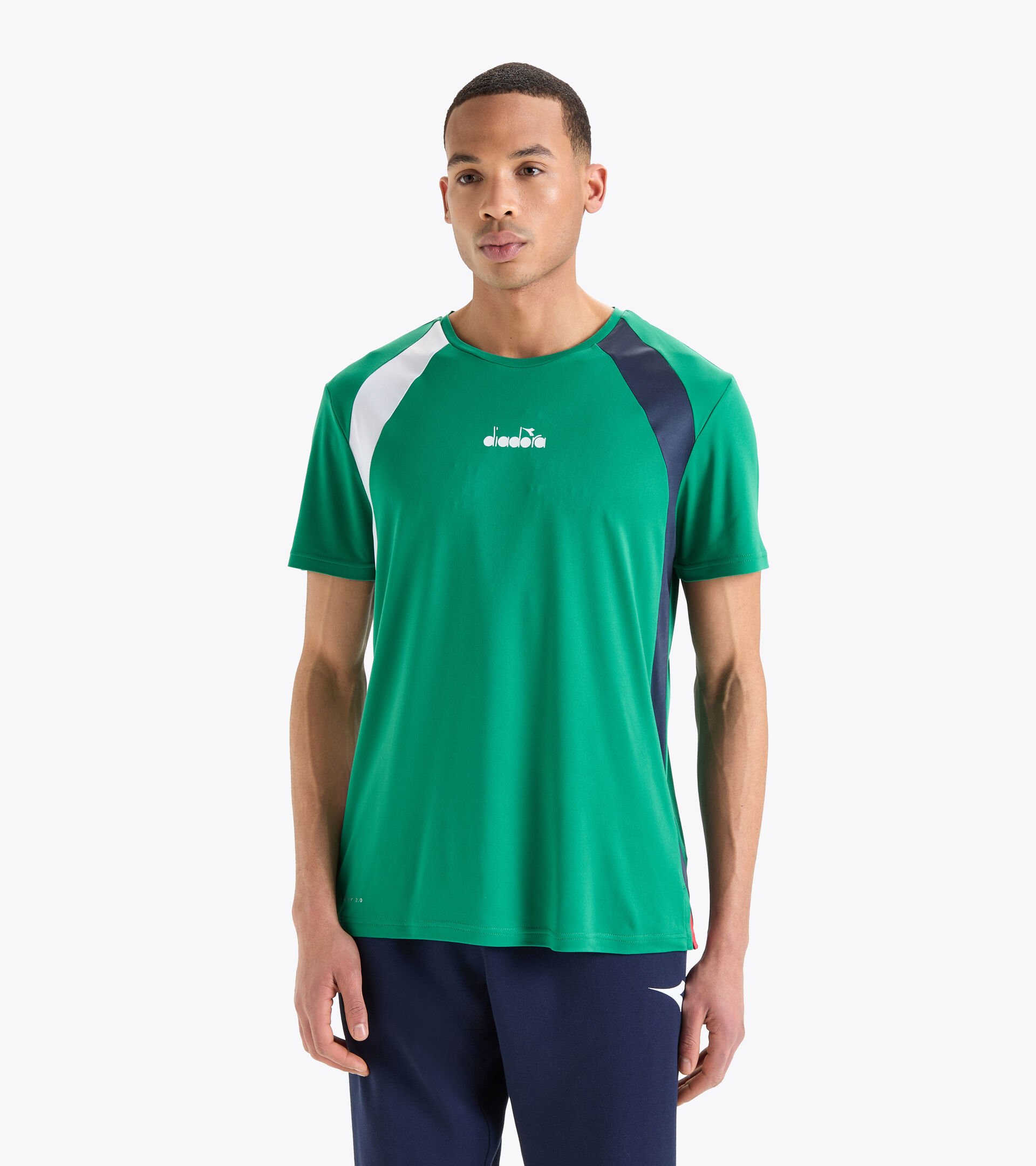 Tennis t-shirt - Men SS T-SHIRT GOLF GREEN - Diadora