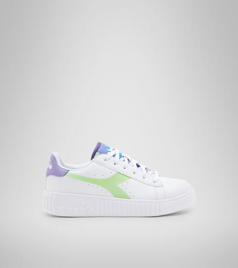 Sports shoes - Junior 8-16 years GAME STEP WONDERLAND GS WHITE/GLYSINE - Diadora