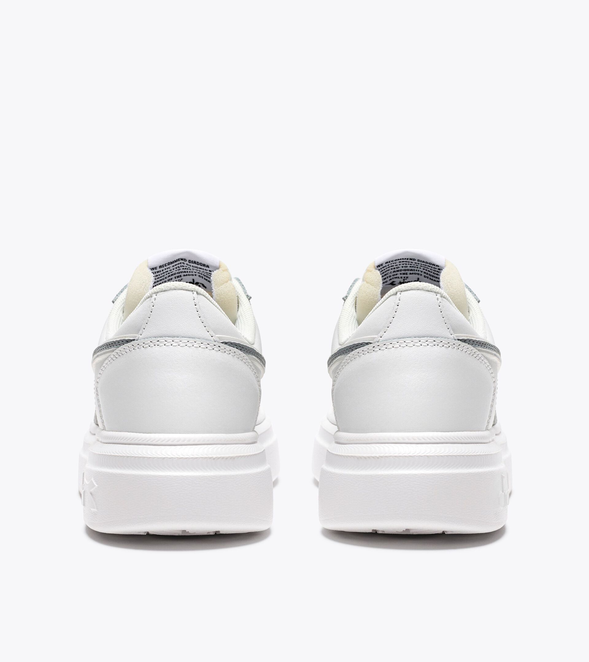 Sneaker sportiva - Donna - Suola Platform MAGIC BOLD WN BIANCO/GRIGIO TOPO - Diadora