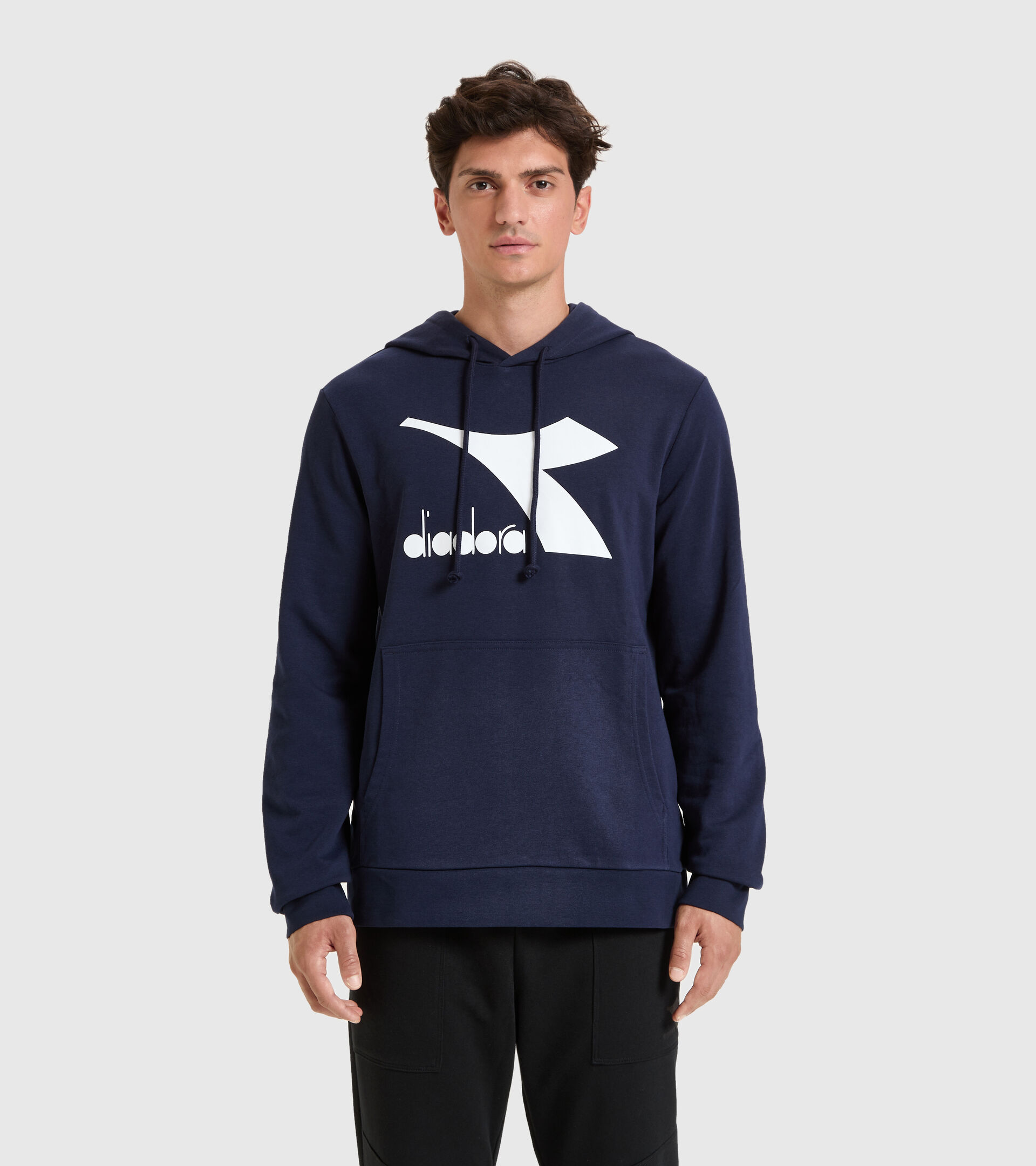 Apparel Sport UOMO HOODIE BIG LOGO CLASSIC NAVY Diadora