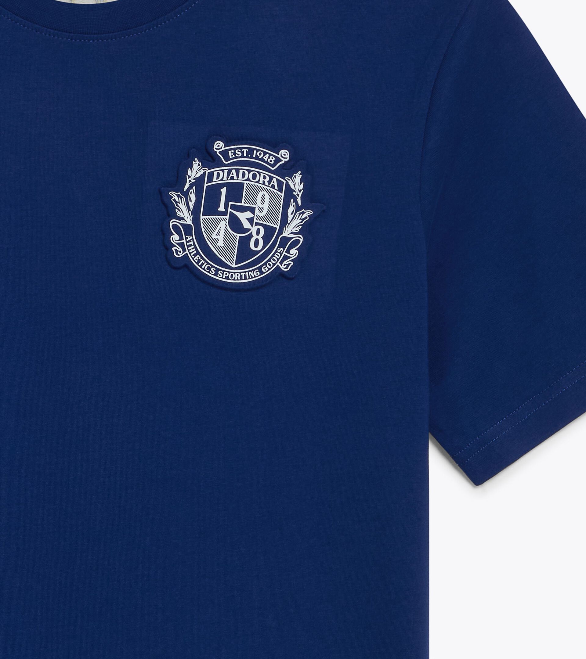 Camiseta de manga corta - Regular - Hombre T-SHIRT SS LOGO EXC. II AZUL FINCA - Diadora