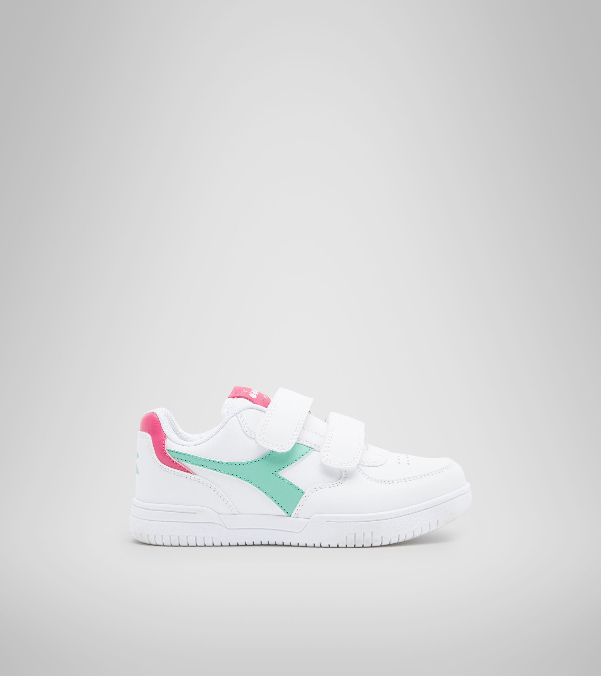 Sports shoes - Kids 4-8 years RAPTOR LOW PS WHITE/BISCAY BAY - Diadora