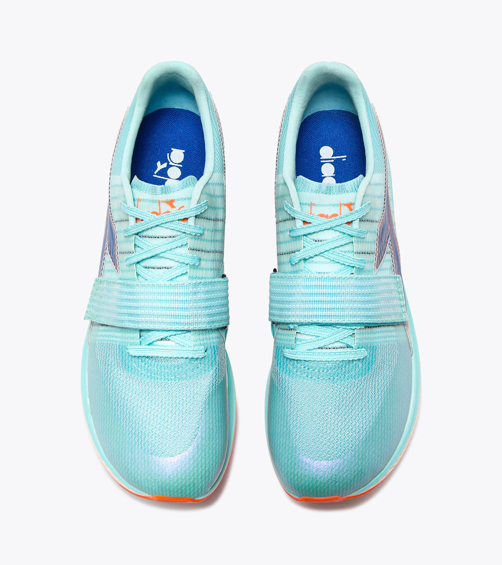 Jumping shoe - Woman LUNGO CARBON W SPA RETREAT/LAPIS BLUE - Diadora