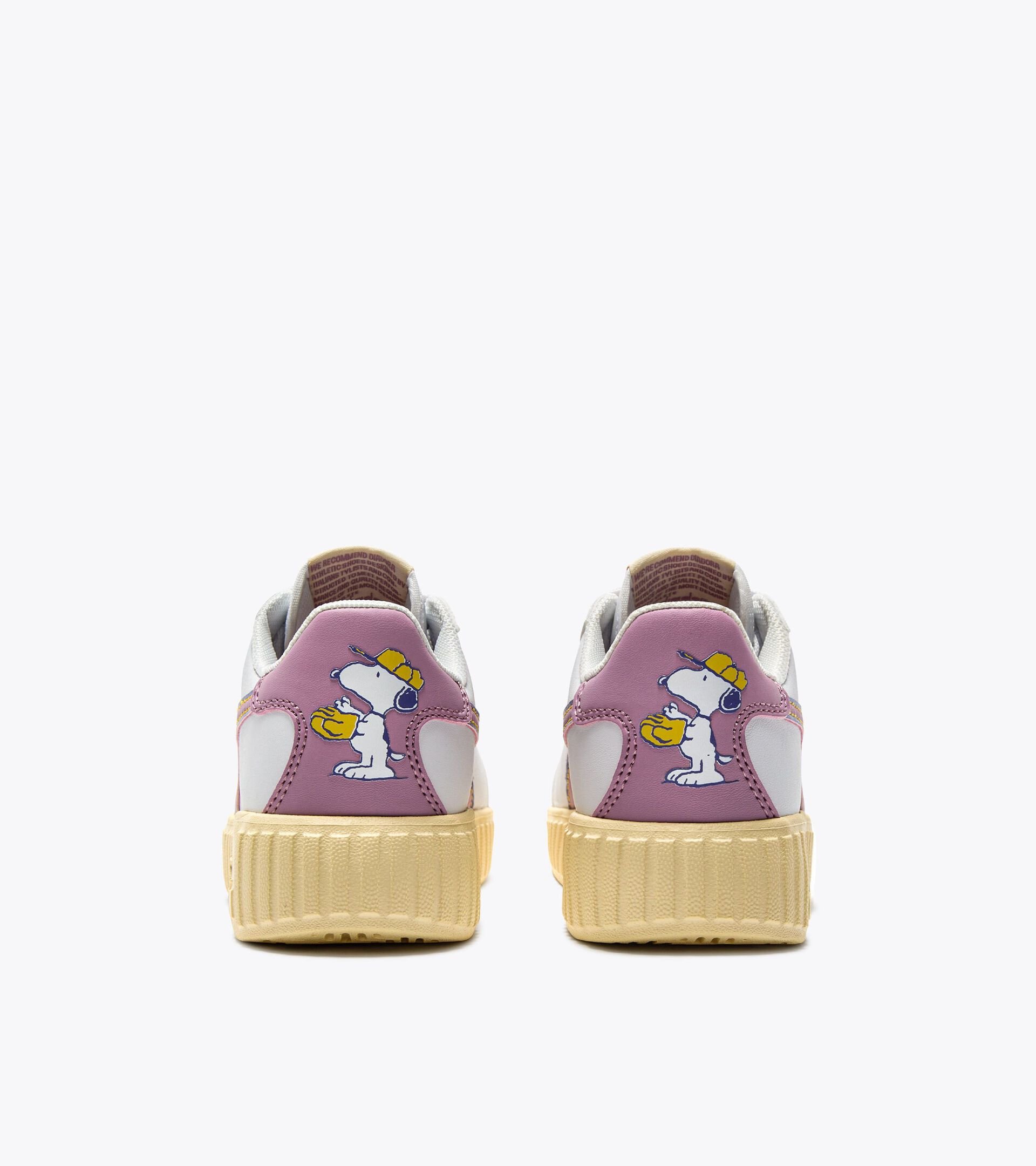 Peanuts sports sneakers - Girls - 4 to 8 years old GAME STEP P SNOOPY PS PINK MAUVE ORCHID - Diadora
