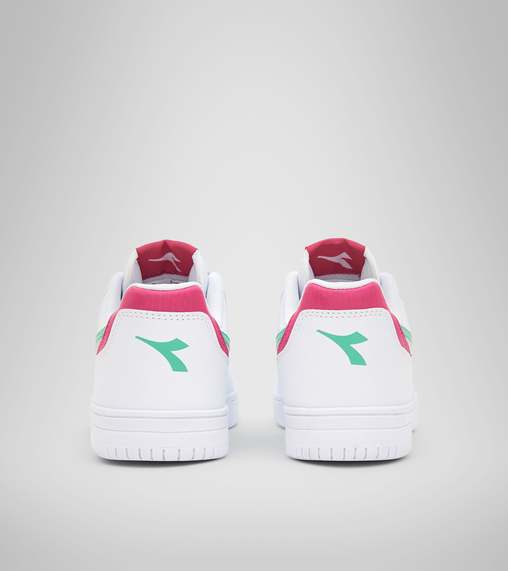 Sports shoes - Youth 8-16 years RAPTOR LOW GS WHITE/BISCAY BAY - Diadora