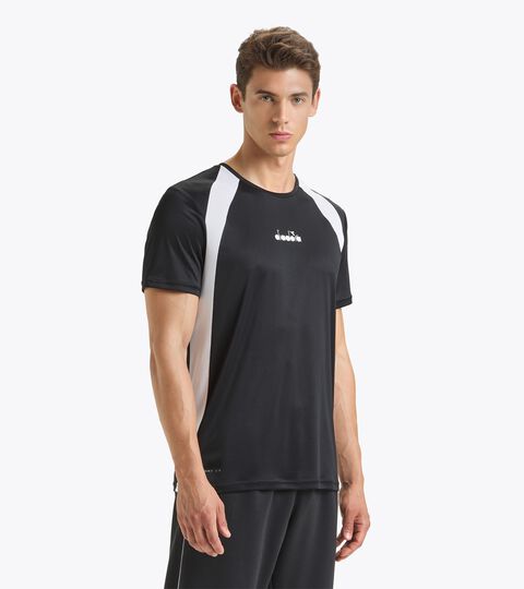 T-shirt da tennis - Uomo SS T-SHIRT NERO - Diadora