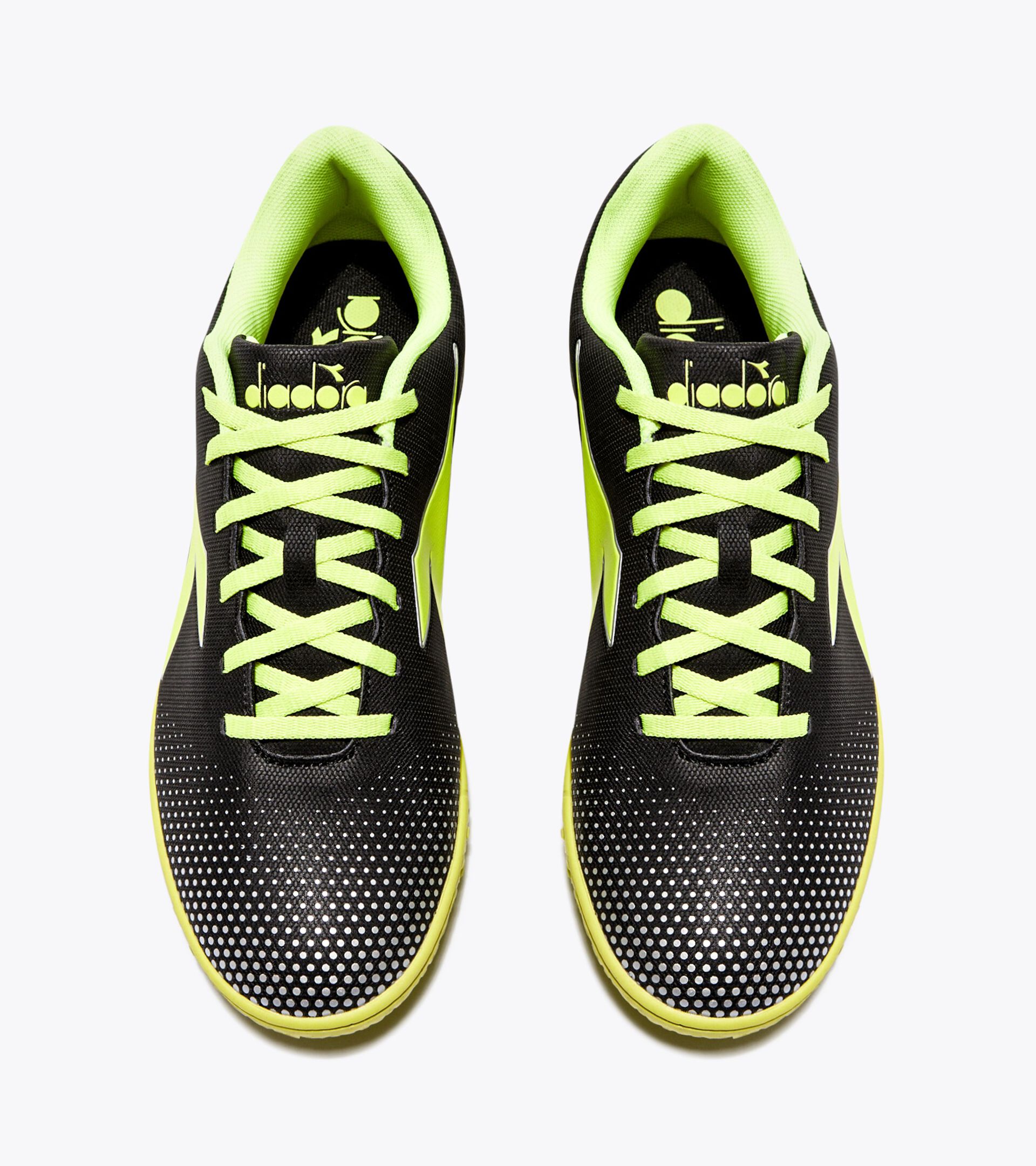 Calcio boots for synthetic ground - Men's PICHICHI 7 TFR BLACK/YELLOW FL DD/SILVER DD - Diadora