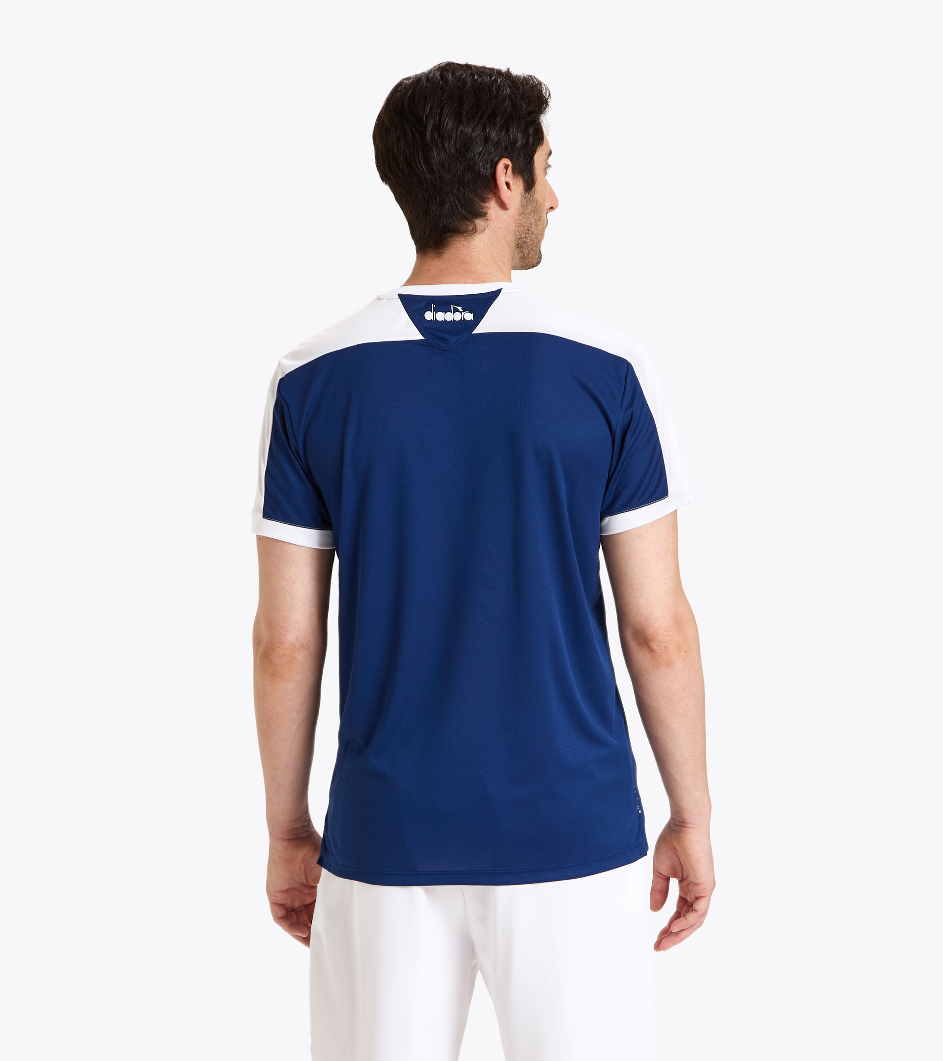 Camiseta de tenis - Hombre T-SHIRT COURT AZUL FINCA - Diadora