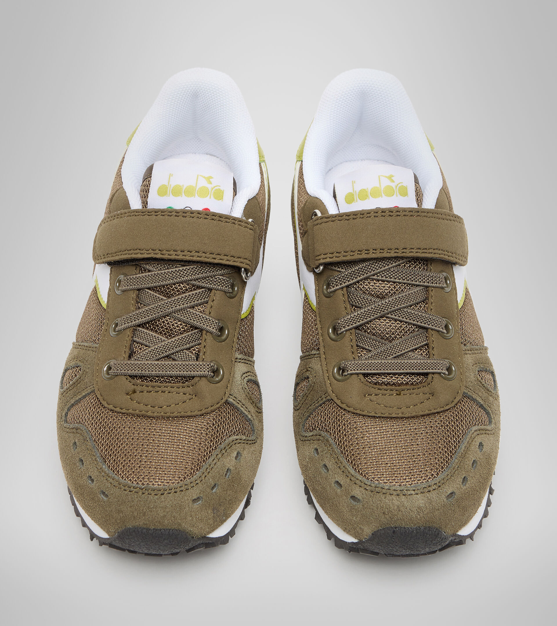 Sports shoes - Kids 4-8 years SIMPLE RUN PS OLIVE GREEN - Diadora