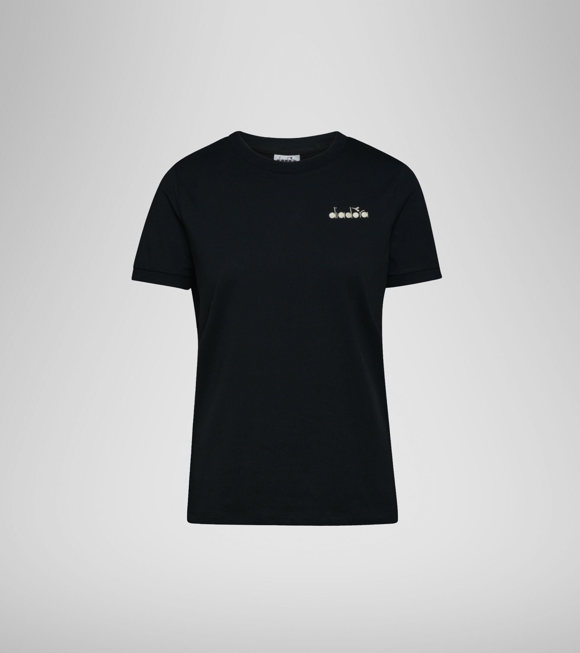 T-shirt - Women L. T-SHIRT SS HOOPS BLACK - Diadora