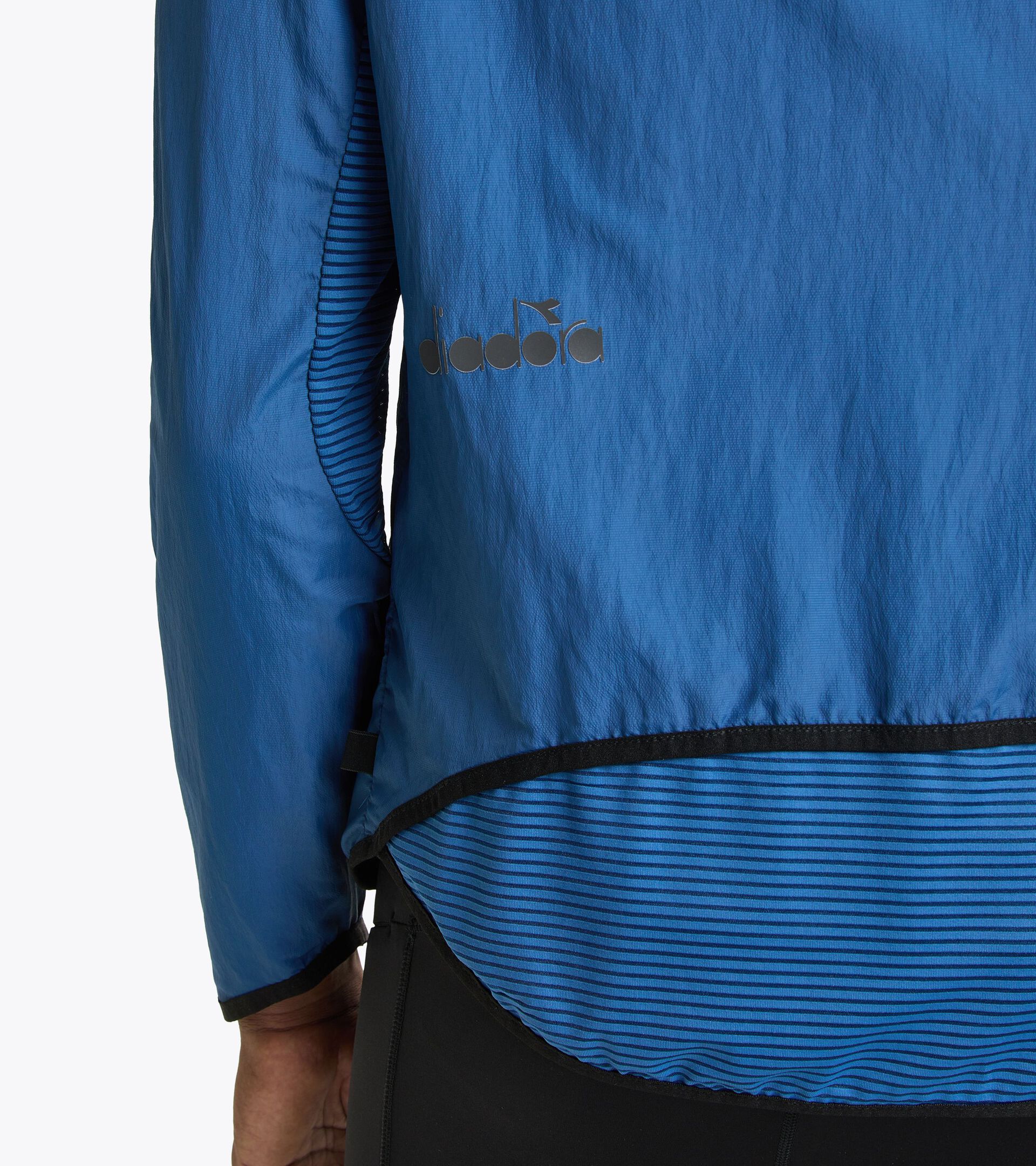 Windproof water-resistant jacket - Men MULTILAYER JACKET DUTCH BLUE/BLACK - Diadora