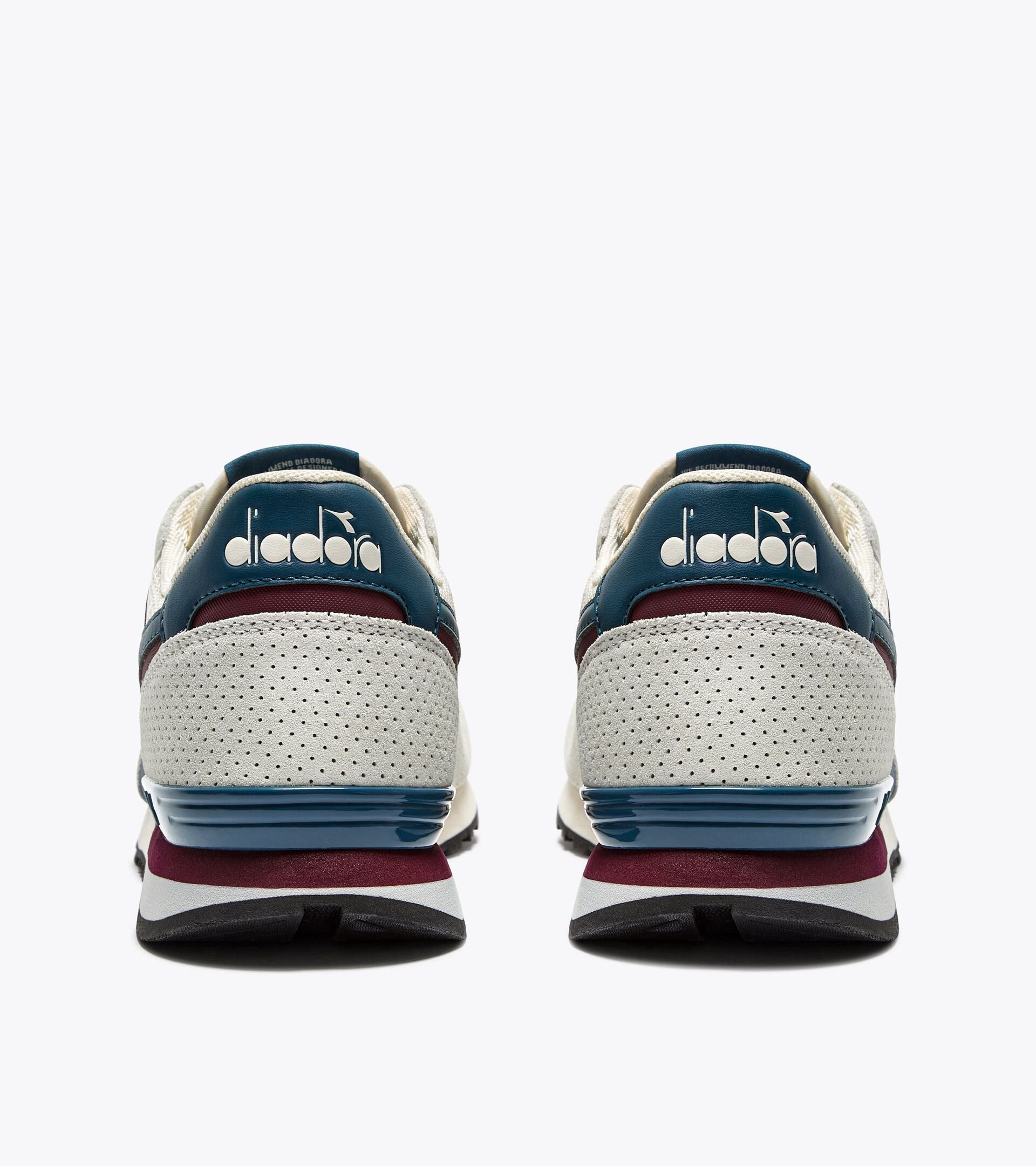 Zapatilla de ante - Para todos los géneros CAMARO M2 BLCO MURMURAR/AZUL LEGION - Diadora