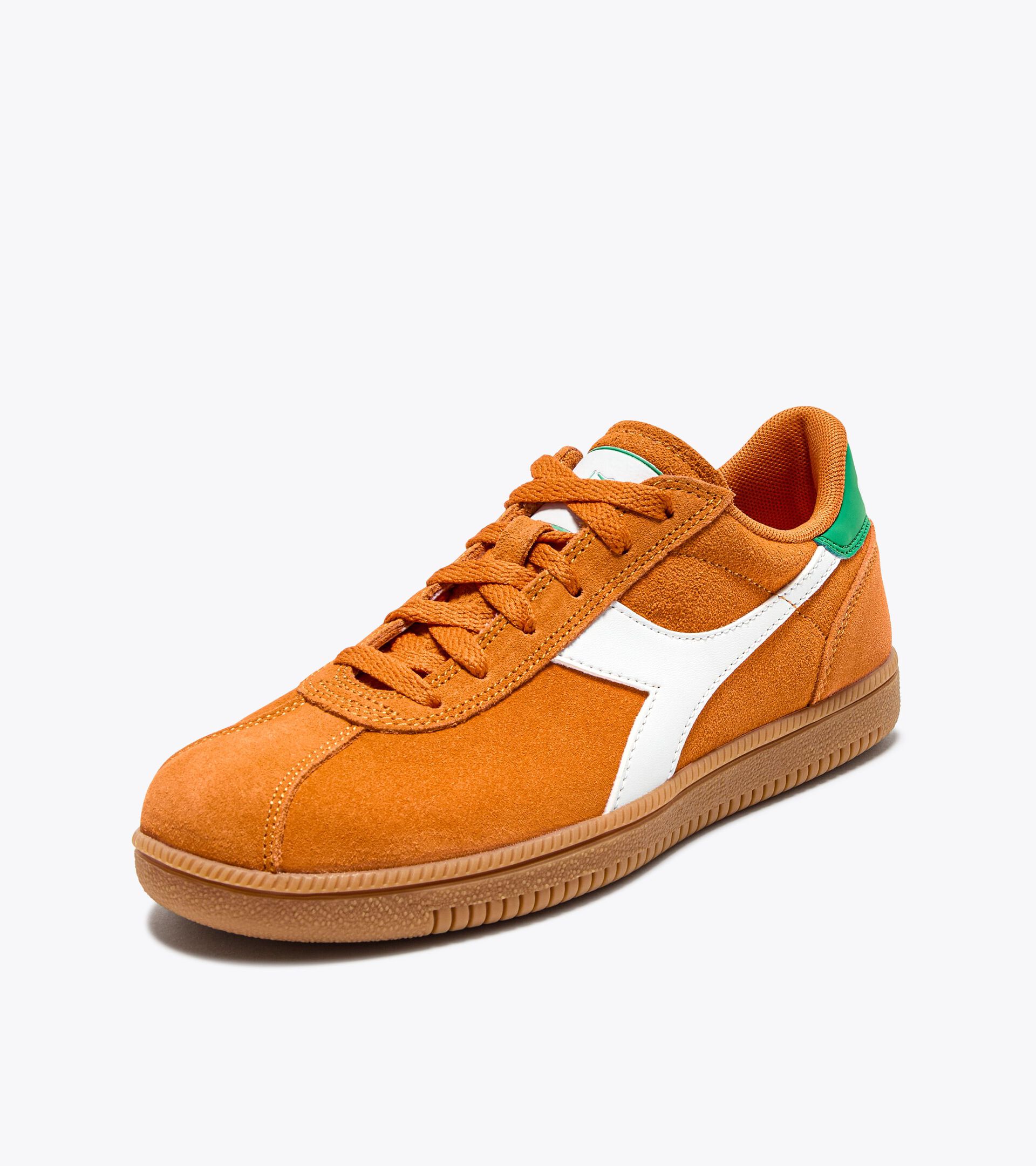 Leather sneakers - All-Gender
 TOKYO FLAME ORANGE - Diadora