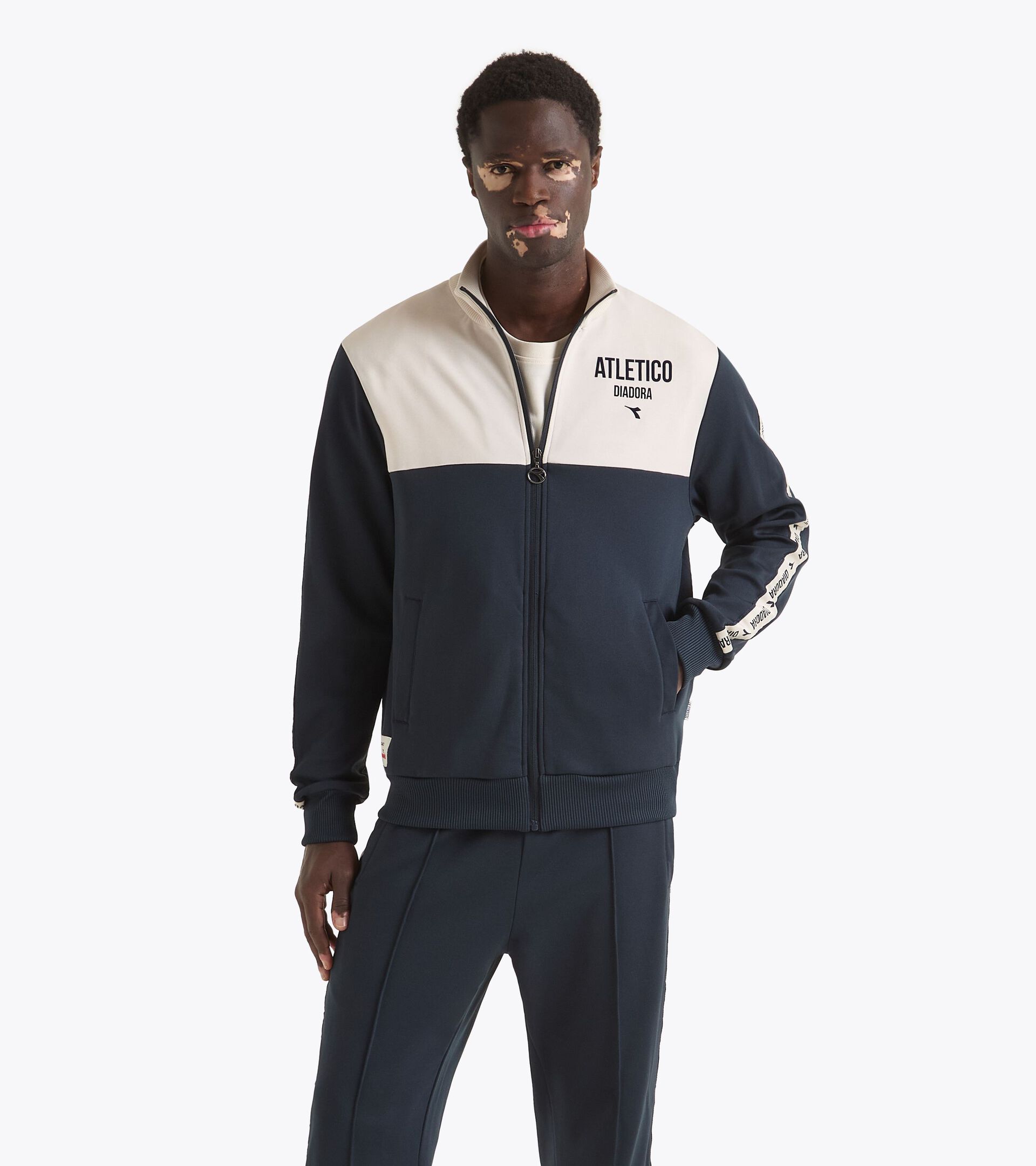 Legacy Track Jacket - All-gender TRACK JACKET LEGACY BLUE DENIM - Diadora