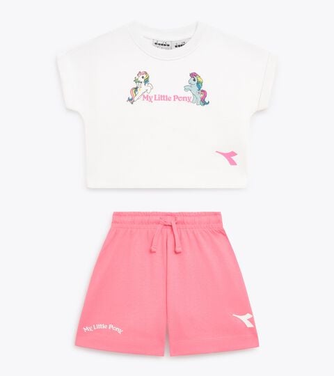 My Little Pony sports set - Girls JG. SET MLP OPTICAL WHITE - Diadora