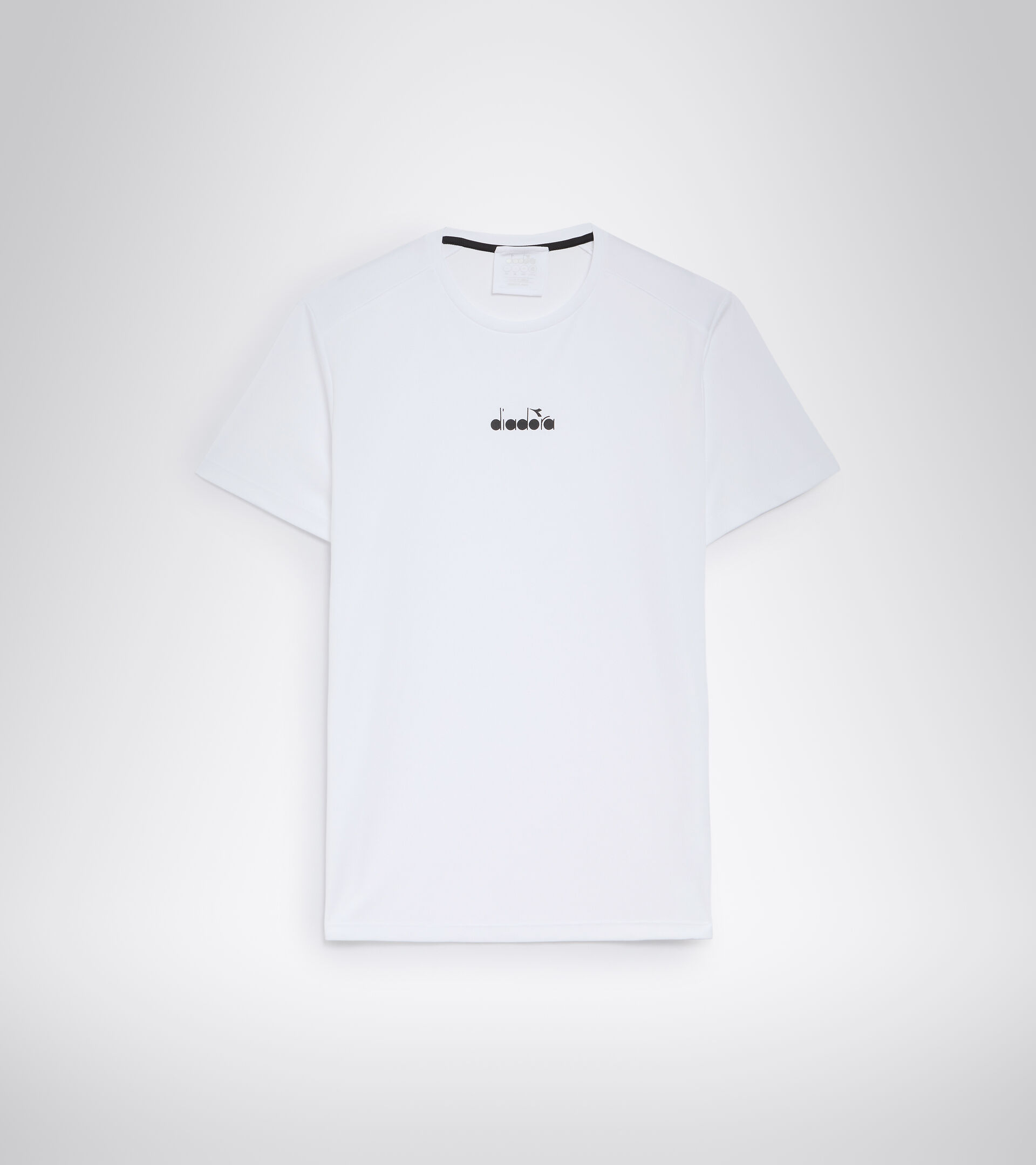 Tennis T-shirt - Men SS T-SHIRT EASY TENNIS OPTICAL WHITE - Diadora
