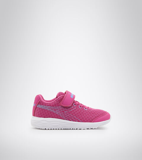 Running shoe - Unisex kids FLAMINGO 5 JR MAGENTA/WHITE - Diadora