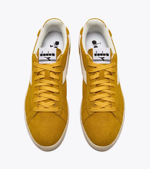GAME L LOW SUEDE WAXED, YELLOW OCHRE Sporty sneakers - All-Gender GAME L LOW SUEDE WAXED YELLOW OCHRE - Diadora