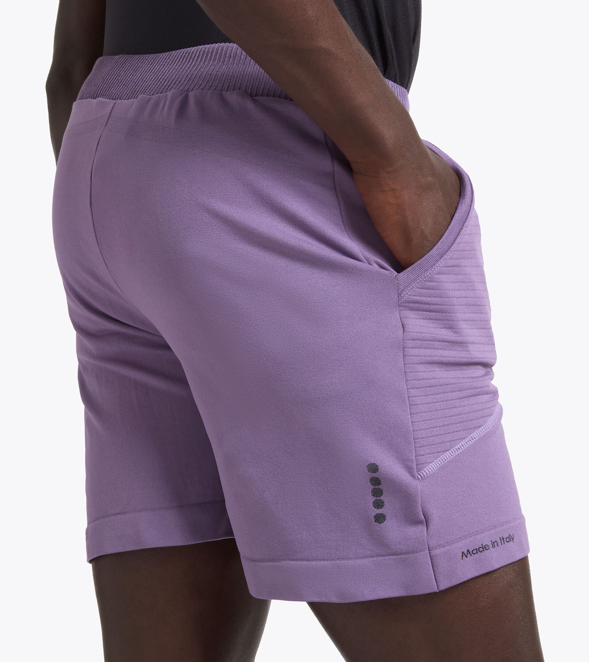 6'' Thermoregulating Running Shorts - STRATOUNO Running - Men&rsquo;s SHORTS STRATOUNO VIOLET GRAPE COMPOTE - Diadora