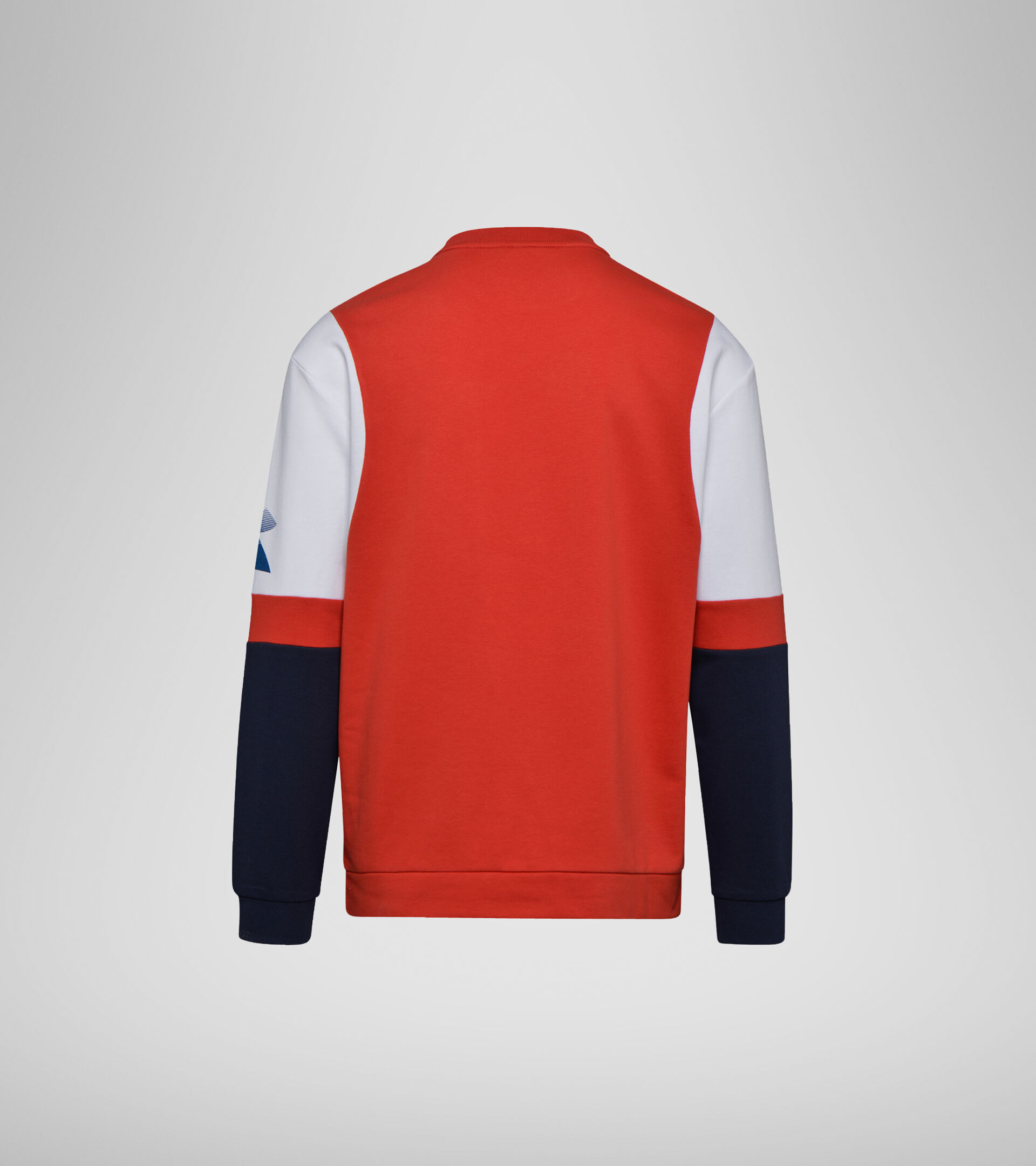 Sweat ras du cou - Homme SWEATSHIRT CREW DIADORA CLUB ROUGE LAVE EN FUSION - Diadora