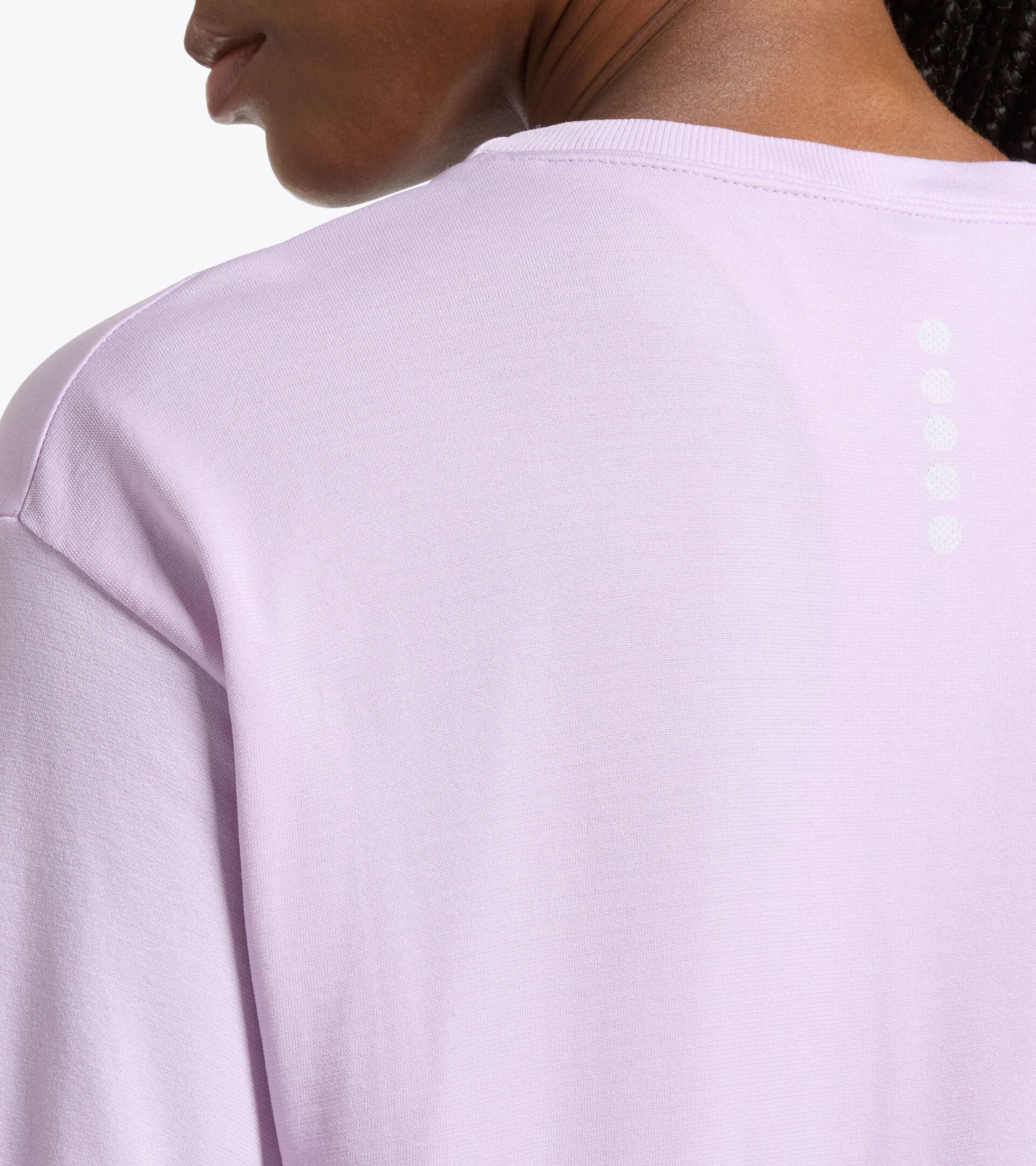 Thermoregulating Technical T-shirt - STRATOUNO Running - Women&rsquo;s L. SS T-SHIRT STRATOUNO VIOLET ORCHID - Diadora