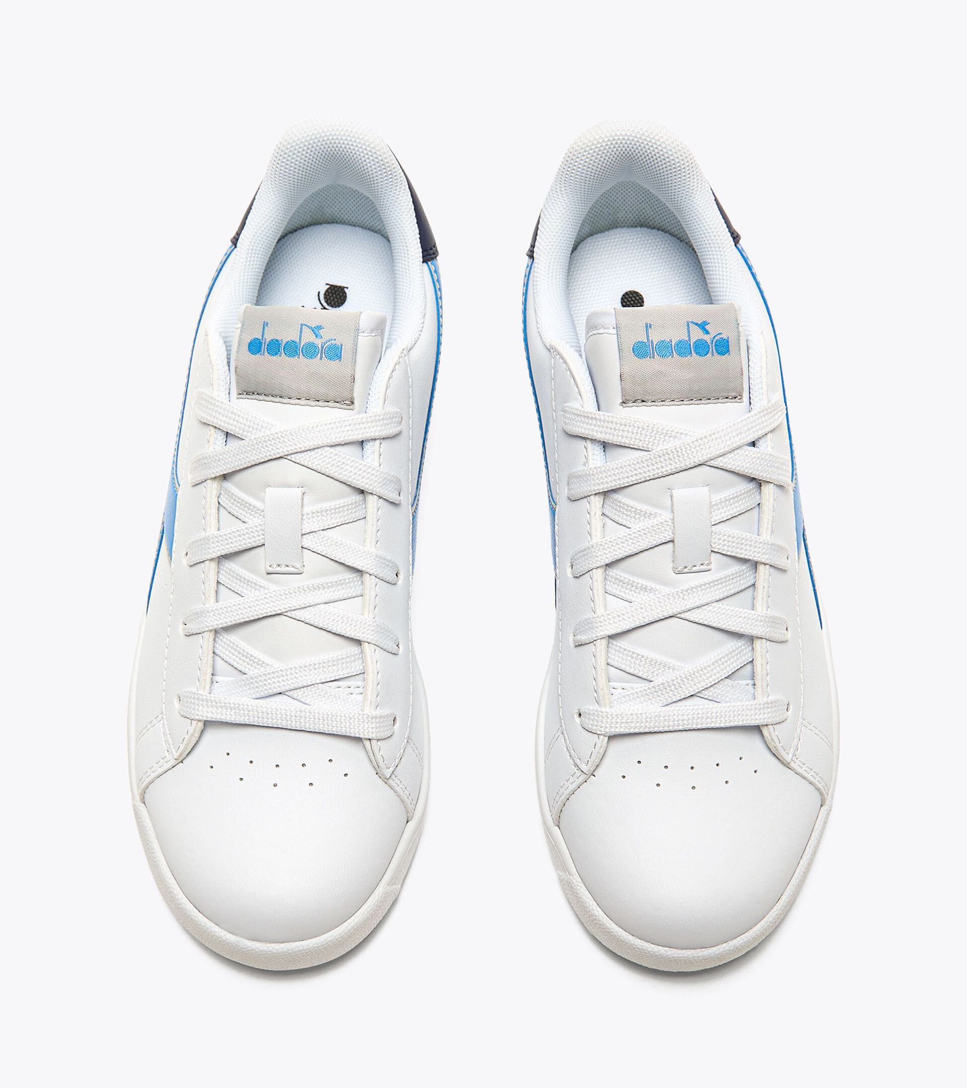 Sports shoes - Youth 8-16 years GAME P GS WHT/AZURE BLUE/DAWN BLUE - Diadora