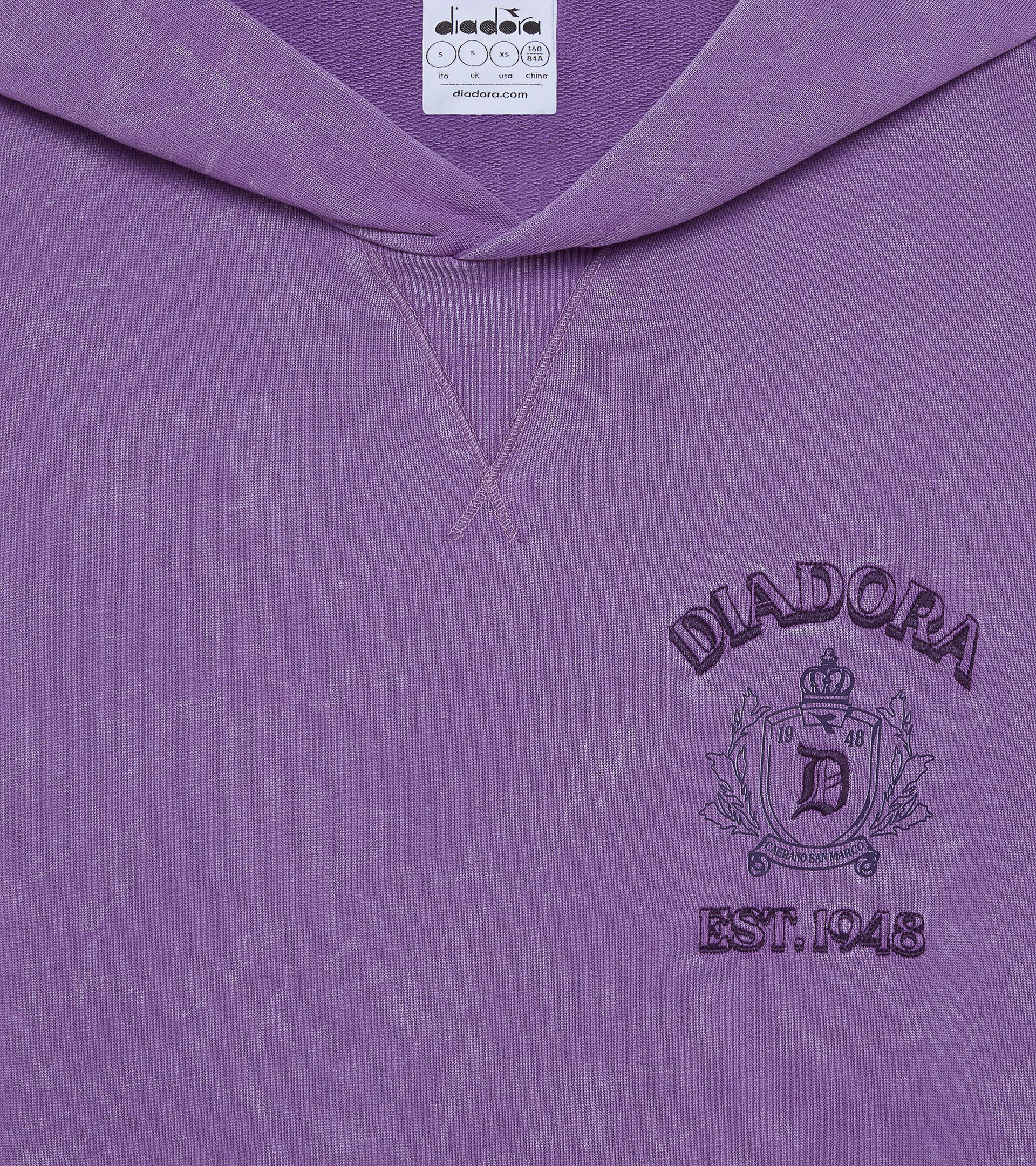 Sudadera con capucha - Confort - Mujer L. HOODIE AVENUE LAB PURPURA AMARANTO - Diadora
