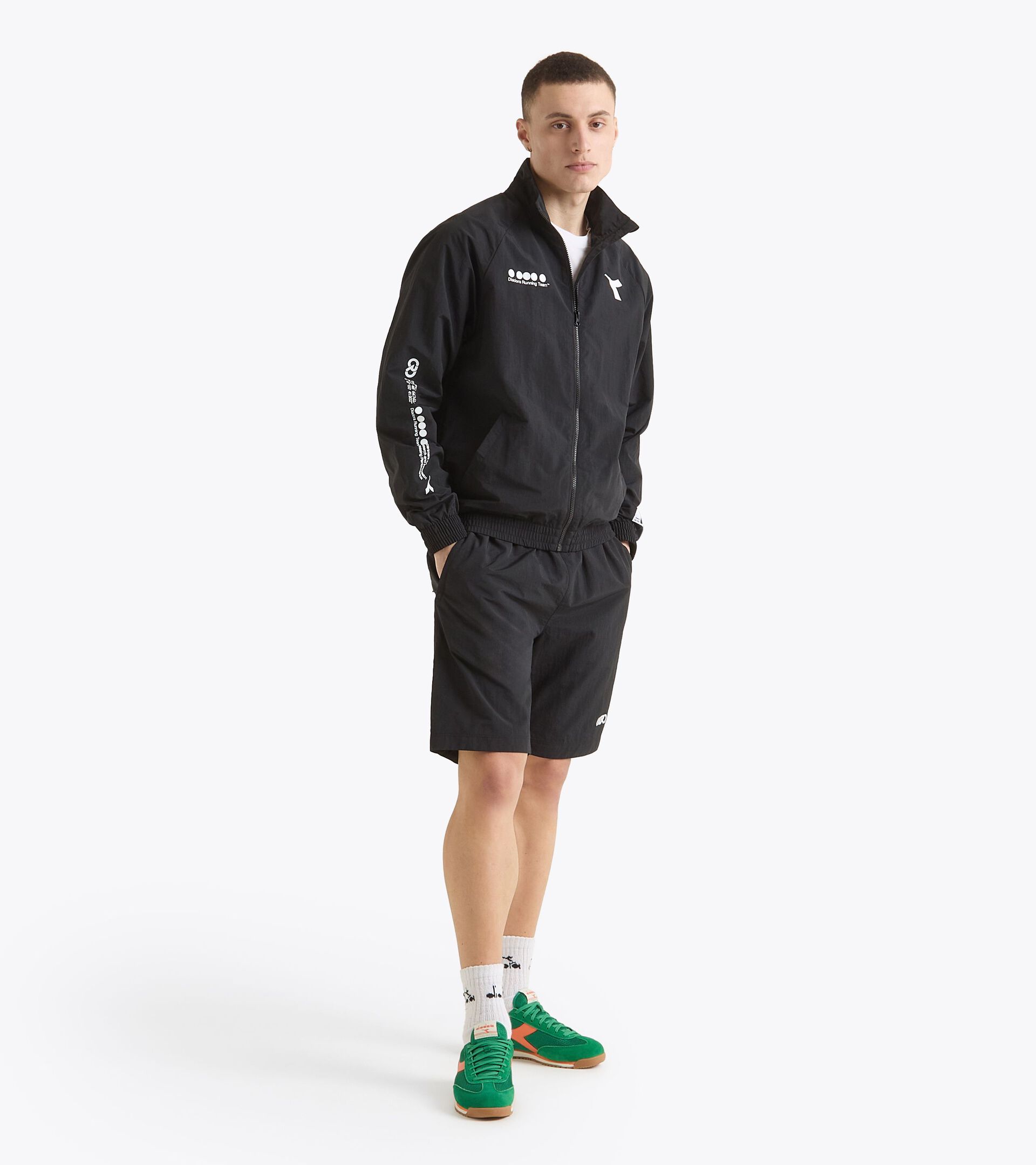 Bermuda shorts - Cross category - All-gender BERMUDA SPORT BLACK - Diadora
