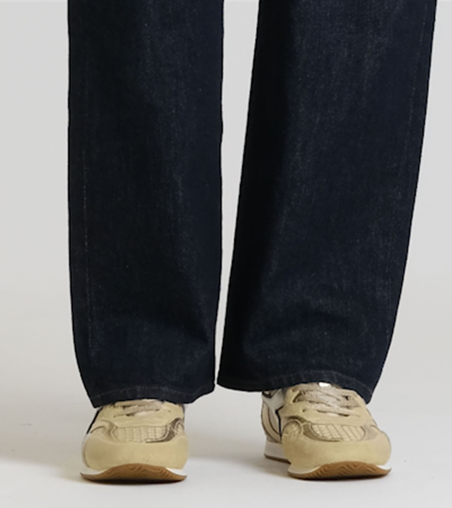 Sneaker Heritage in pelle - Made in Italy - Donna EQUIPE REVENGE WN ORO TENUE - Diadora