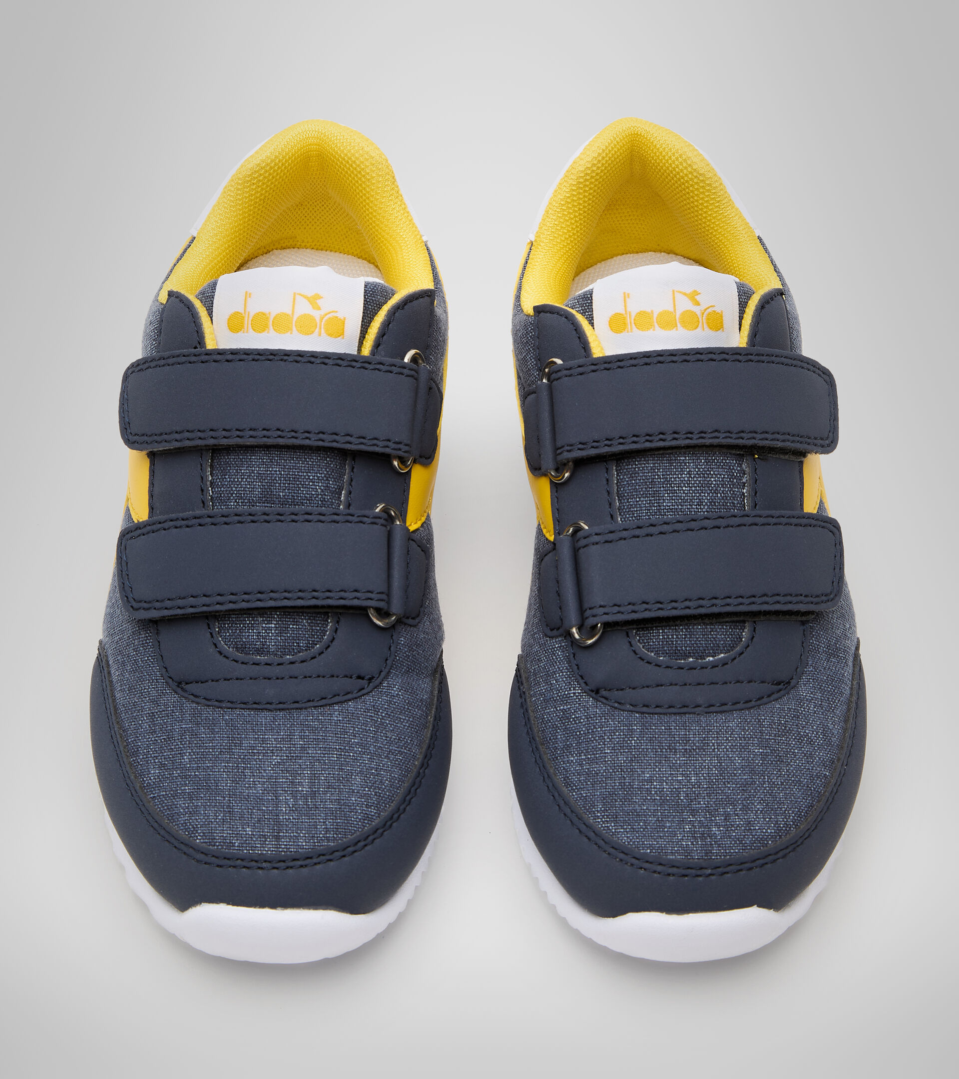 Sports shoes - Kids 4-8 years JOG LIGHT PS CORSAIR/BRIGHT YELLOW - Diadora