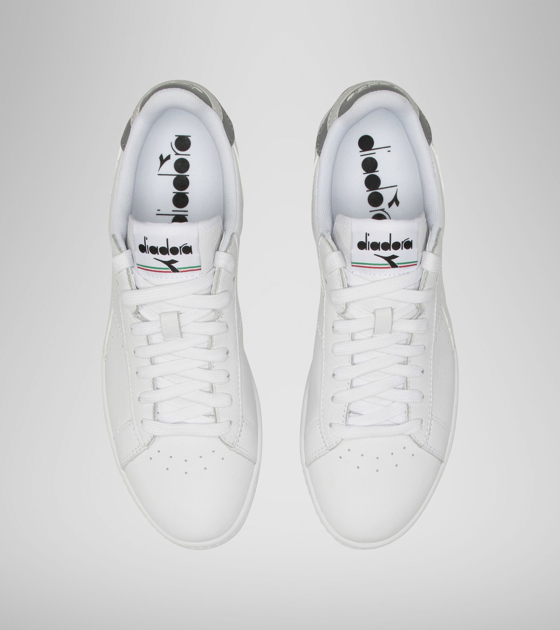 Sports shoe - Unisex GAME L LOW OPTICAL WHITE/GRAY (C3139) - Diadora