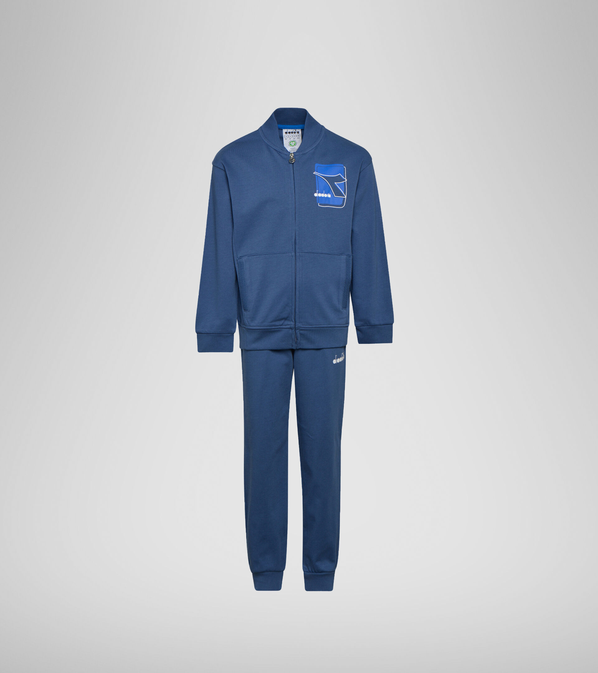 Apparel Sport BAMBINO JU. TRACKSUIT ELEMENTS ENSIGN BLUE Diadora