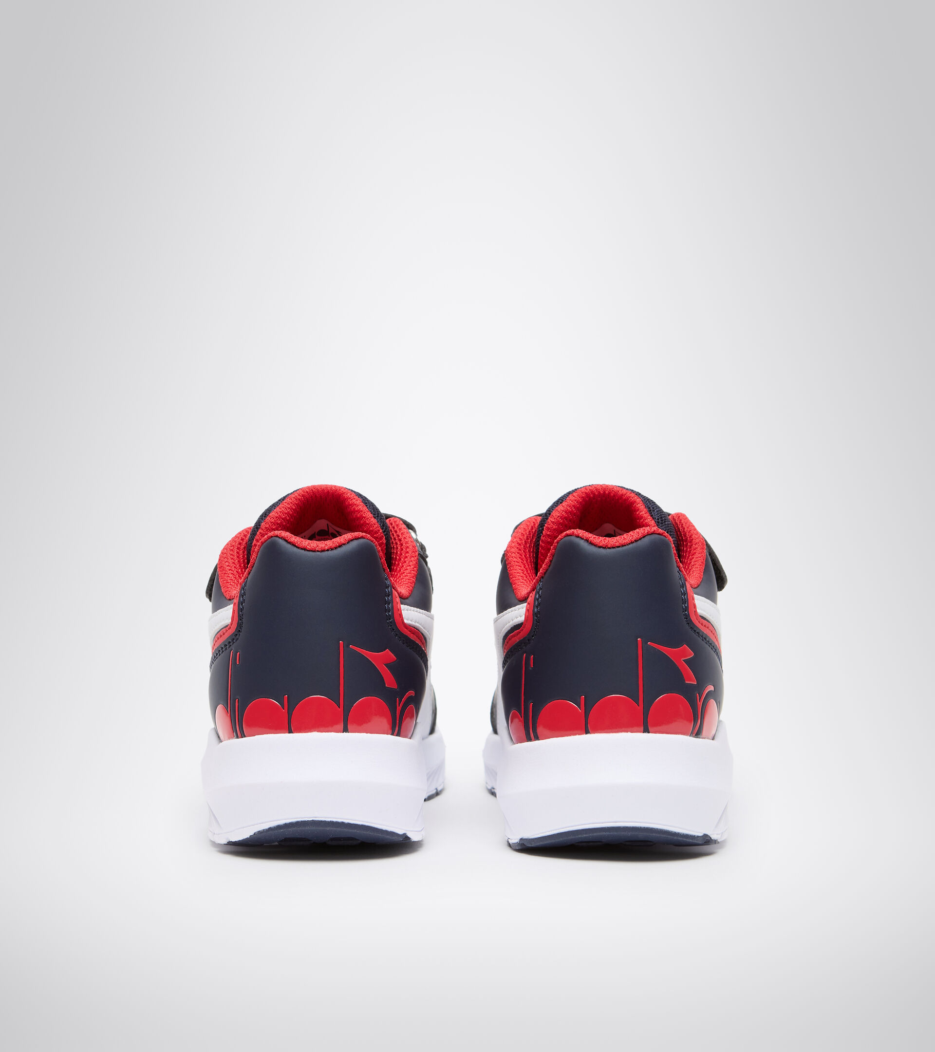 Running shoe - Kids FALCON SL JR V ESTATE BLUE/HIGH RISK RED - Diadora