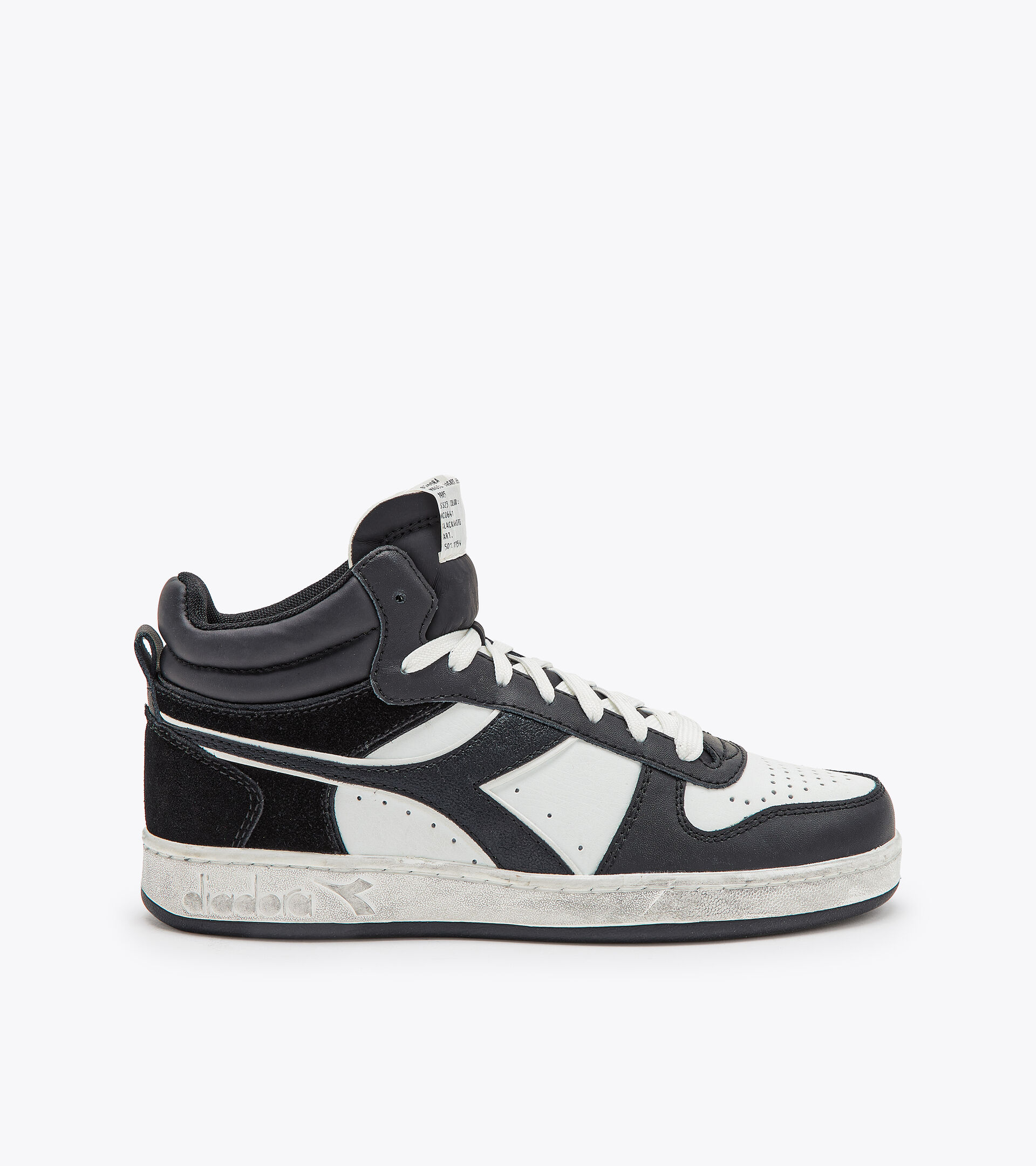 Zapatillas deportivas - Mujer MAGIC BASKET DEMI METAL WN NEGRO/BLANCO - Diadora