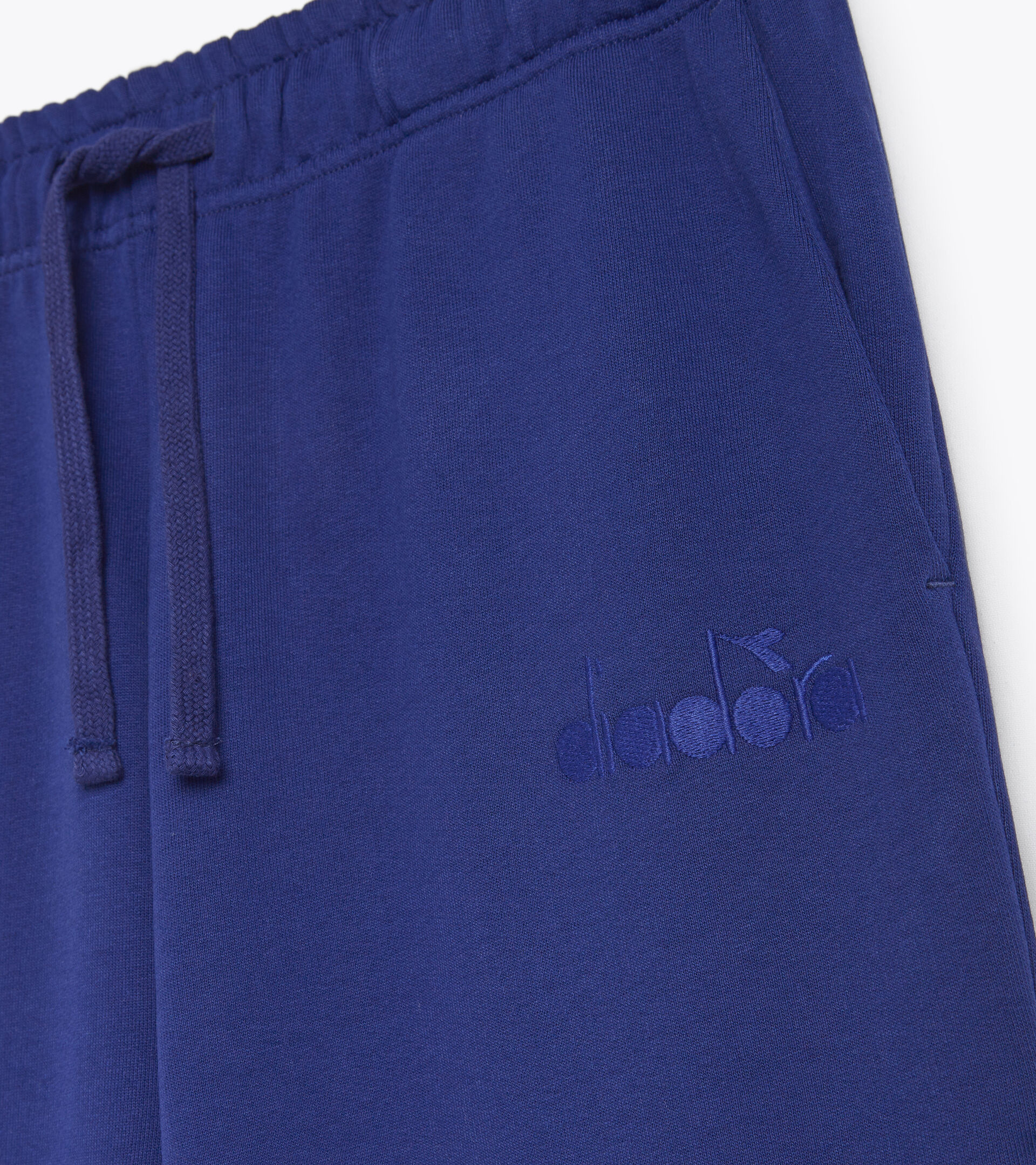 Pantalon de sport en coton - Unisexe PANT SPW LOGO BLEUS - Diadora