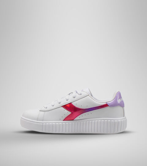 GAME STEP RAINBOW GS, BIANCO/VIOLA LILLA Scarpa sportiva - Ragazzi 8-16 anni GAME STEP RAINBOW GS BIANCO/VIOLA LILLA - Diadora