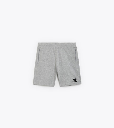 Cotton bermuda pants - Men BERMUDA SLAM LIGHT MIDDLE GRAY MELANGE - Diadora