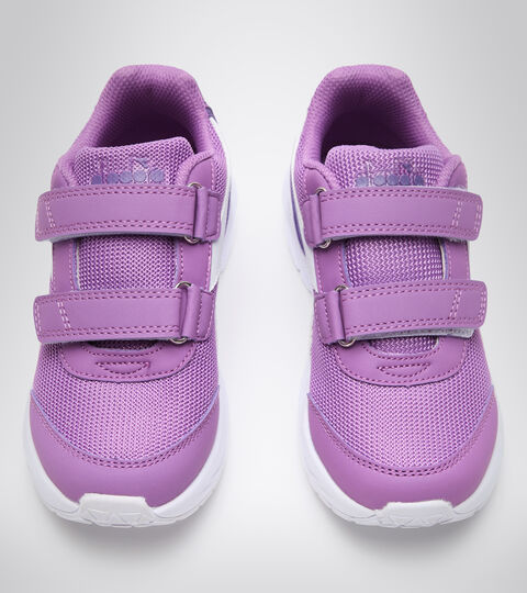 FALCON JR V, ROSE GERANIUM/BLANC Chaussures de running - Unisexe Enfant FALCON JR V ROSE GERANIUM/BLANC - Diadora