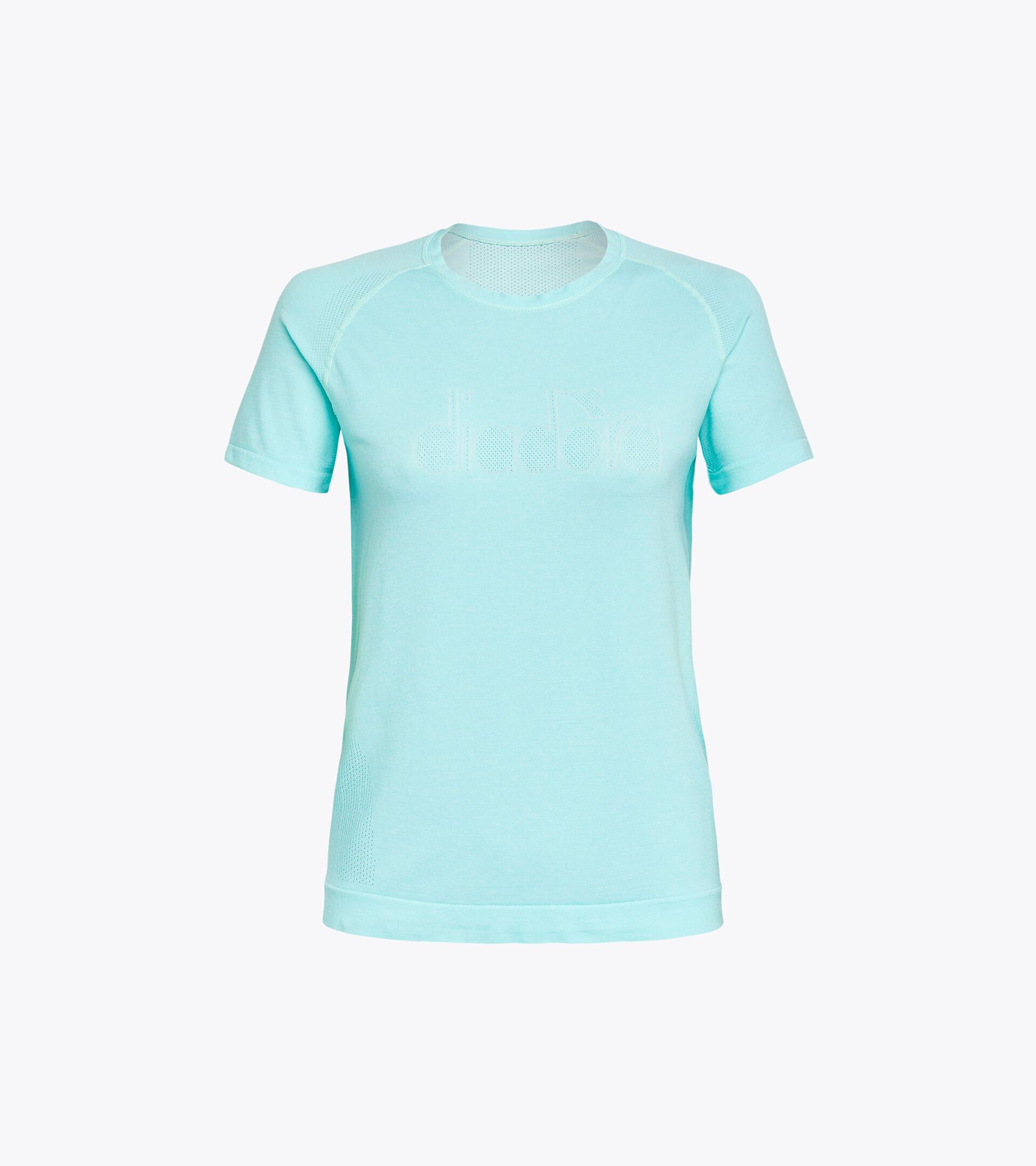 Running t-shirt - Made in Italy - Women L. SS T-SHIRT SKIN FRIENDLY ARUBA BLUE - Diadora