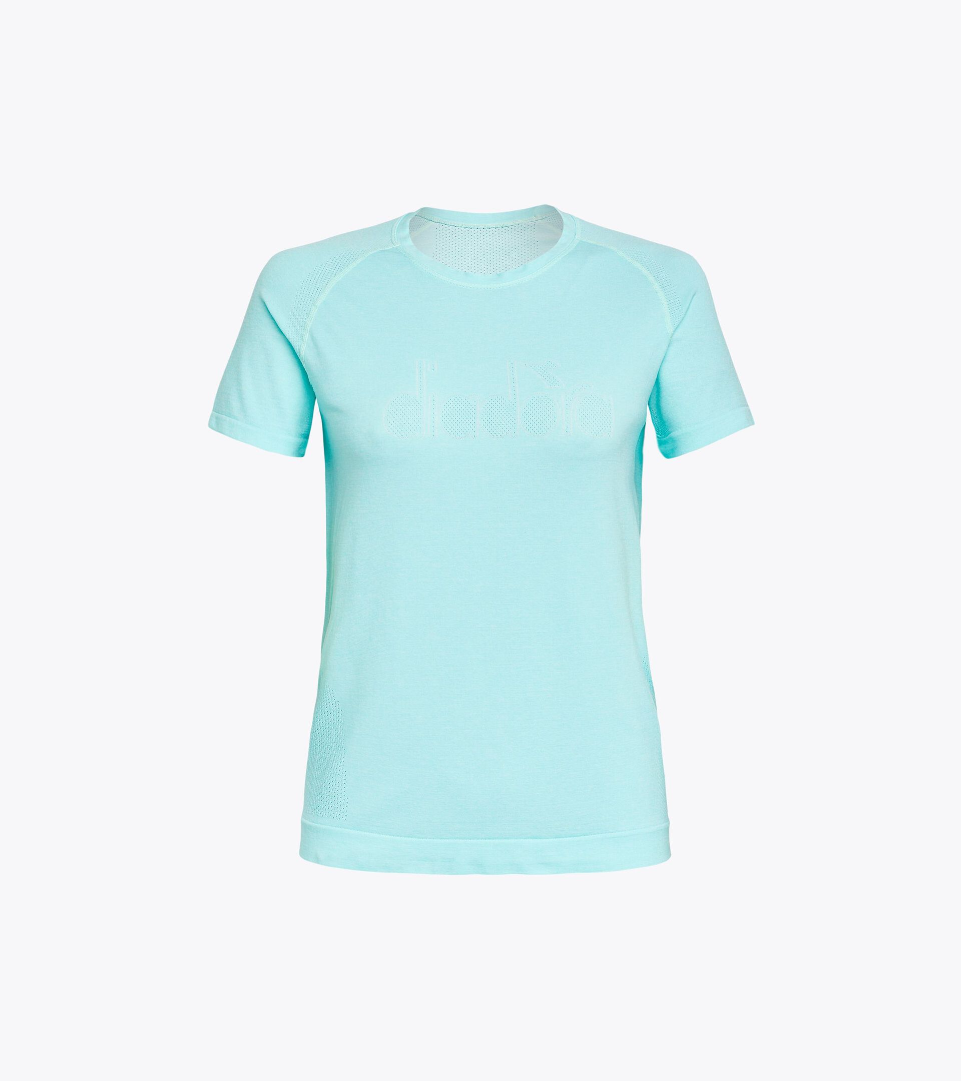 T-shirt running - Made in Italy - Donna L. SS T-SHIRT SKIN FRIENDLY AZZURRO ARUBA - Diadora