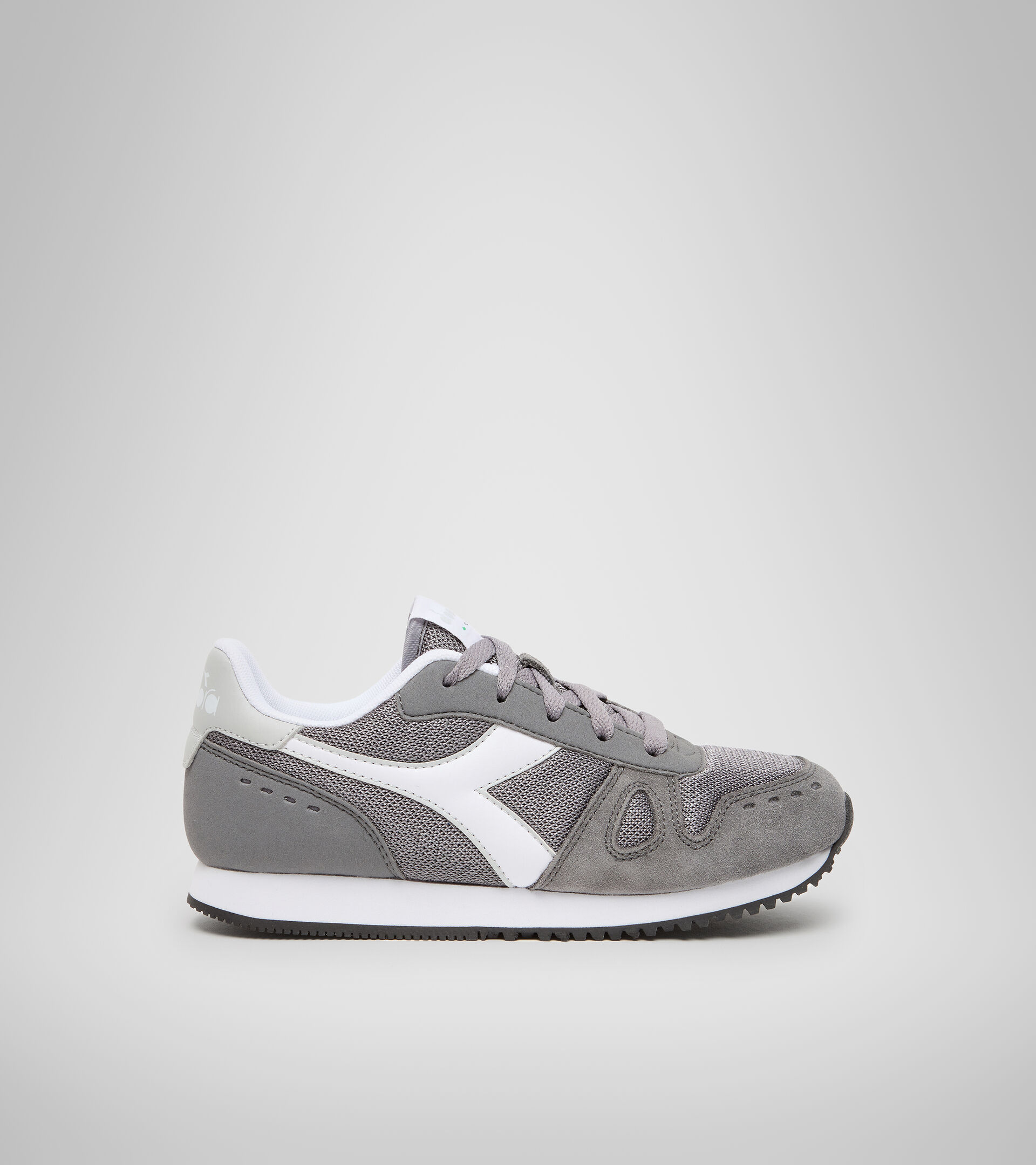 Sports shoes - Youth 8-16 years SIMPLE RUN GS STEEL GRAY - Diadora